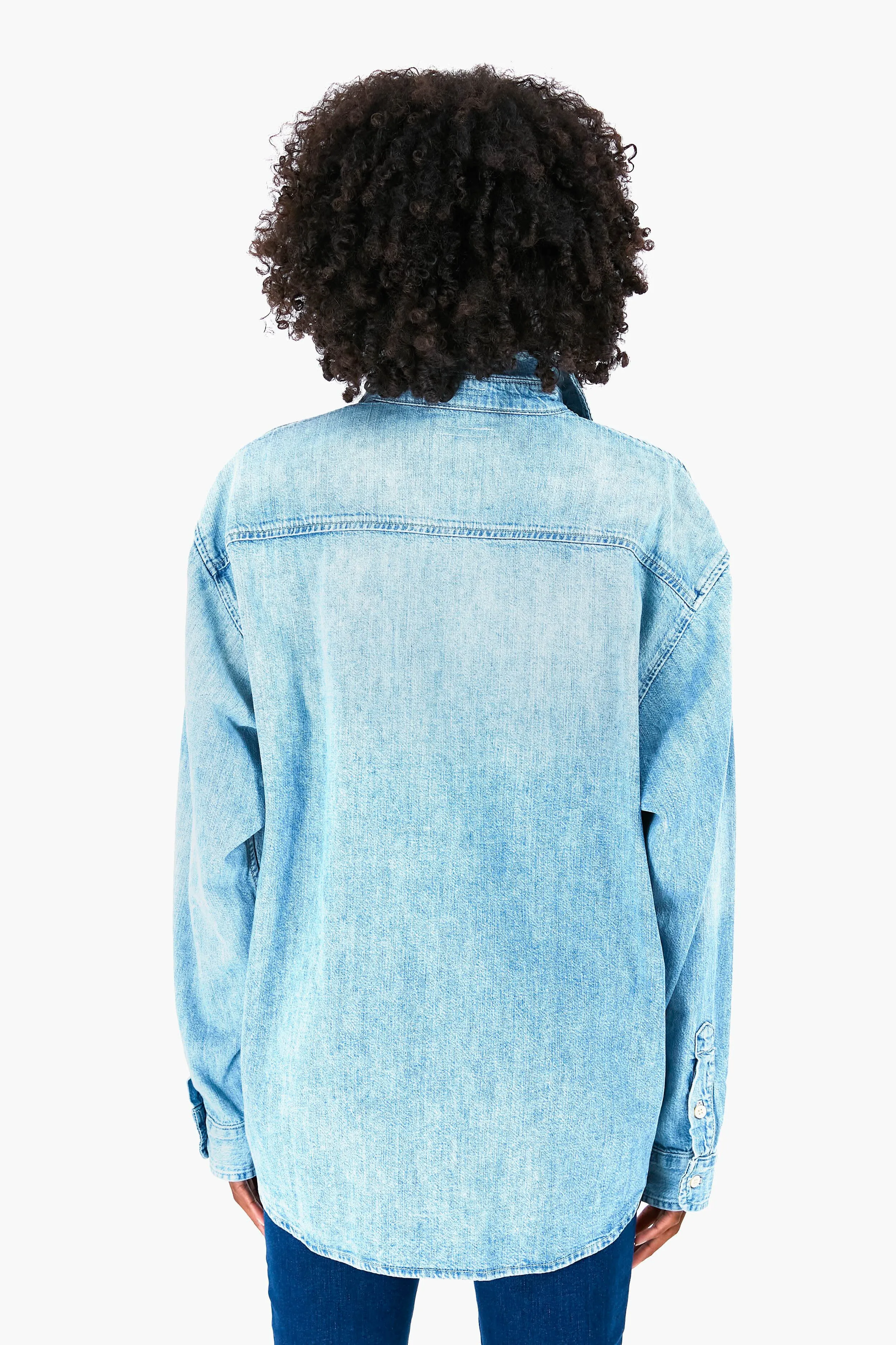 The Double Flap Roomie Foxy Shirt sold by Tuckernuck product image thumbnail 4