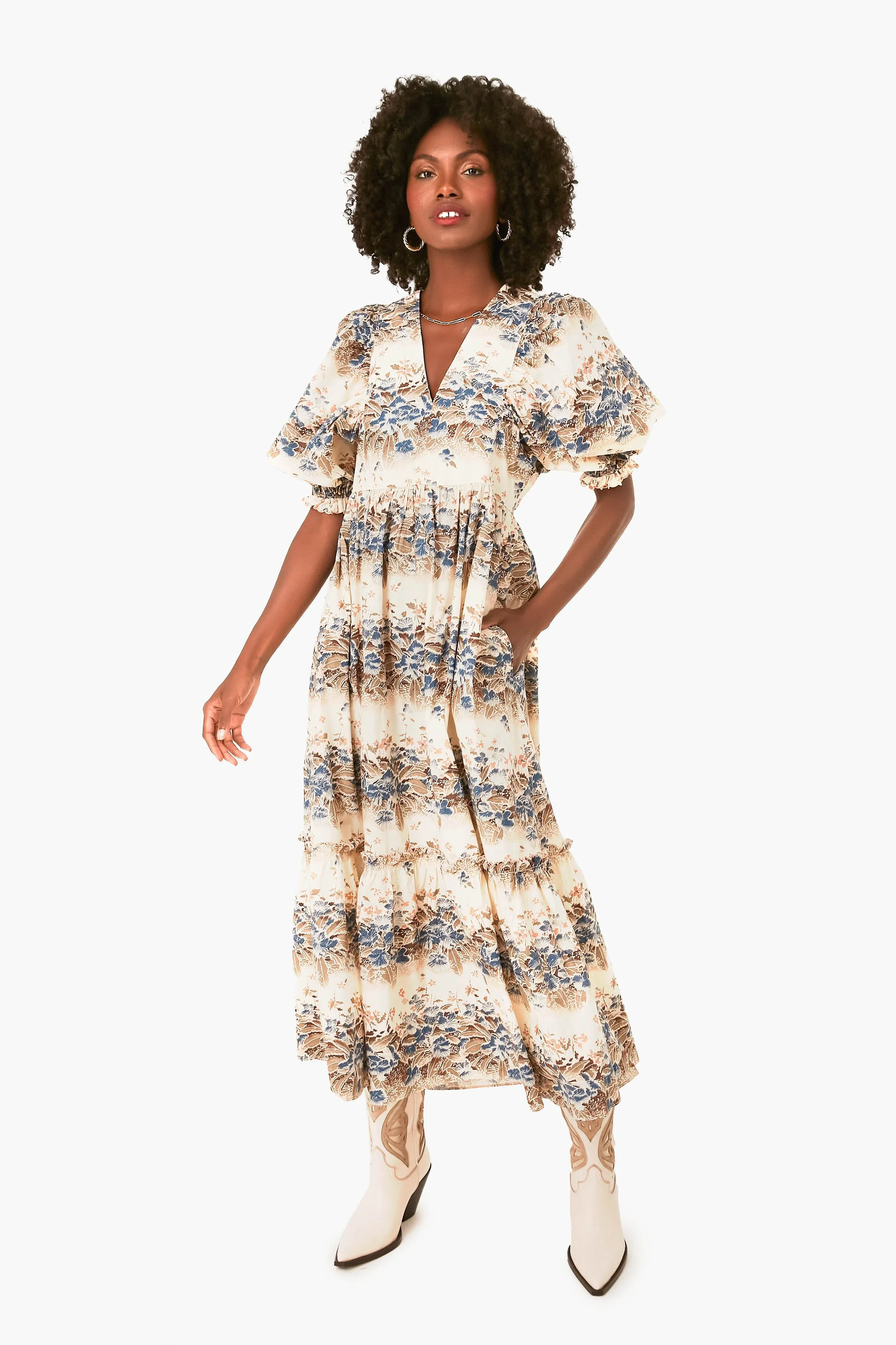 Misty Morning Palmer Dress sold by Tuckernuck