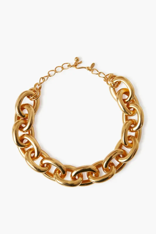 Polished Gold Chunky Chain Necklace sold by Tuckernuck