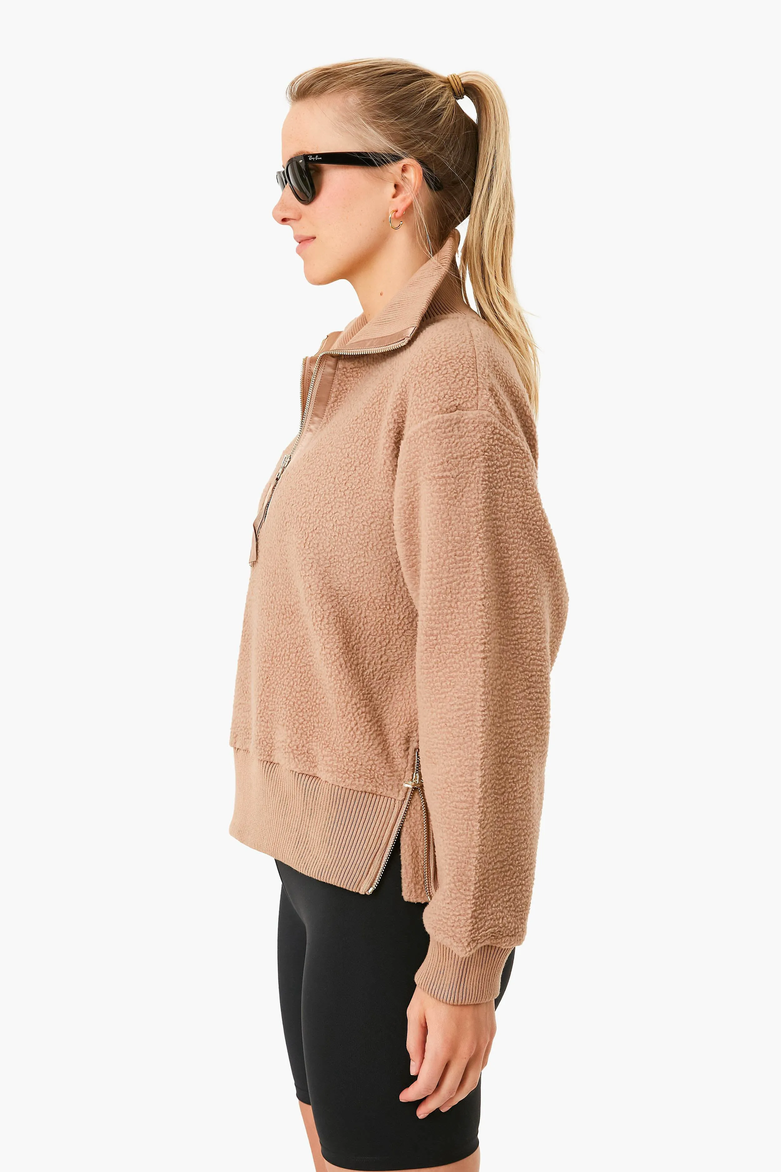 Chanterelle Roselle Half Zip Fleece sold by Tuckernuck product image thumbnail 3