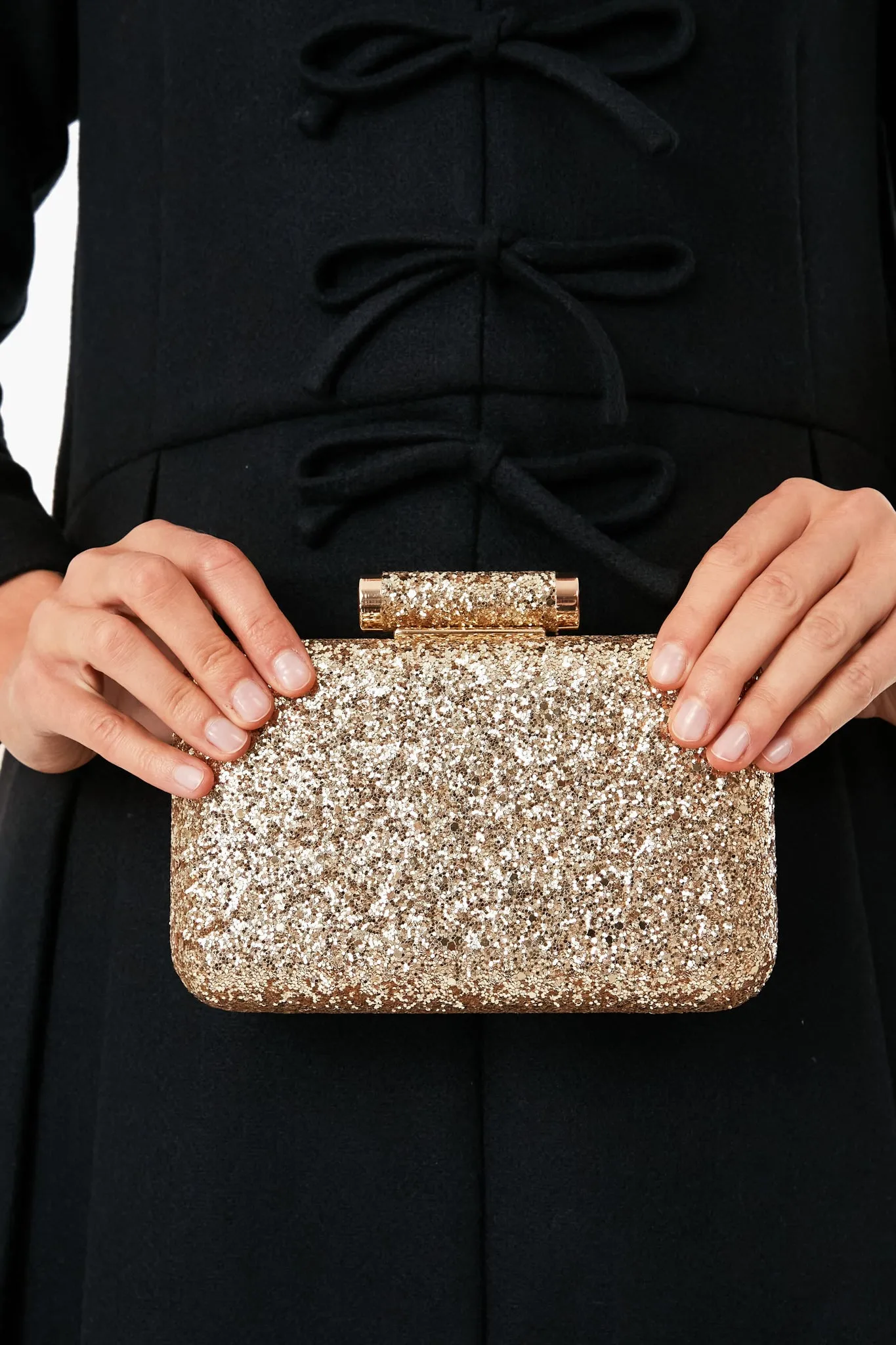 Gold Rosie Glitter Clutch sold by Tuckernuck product image thumbnail 2