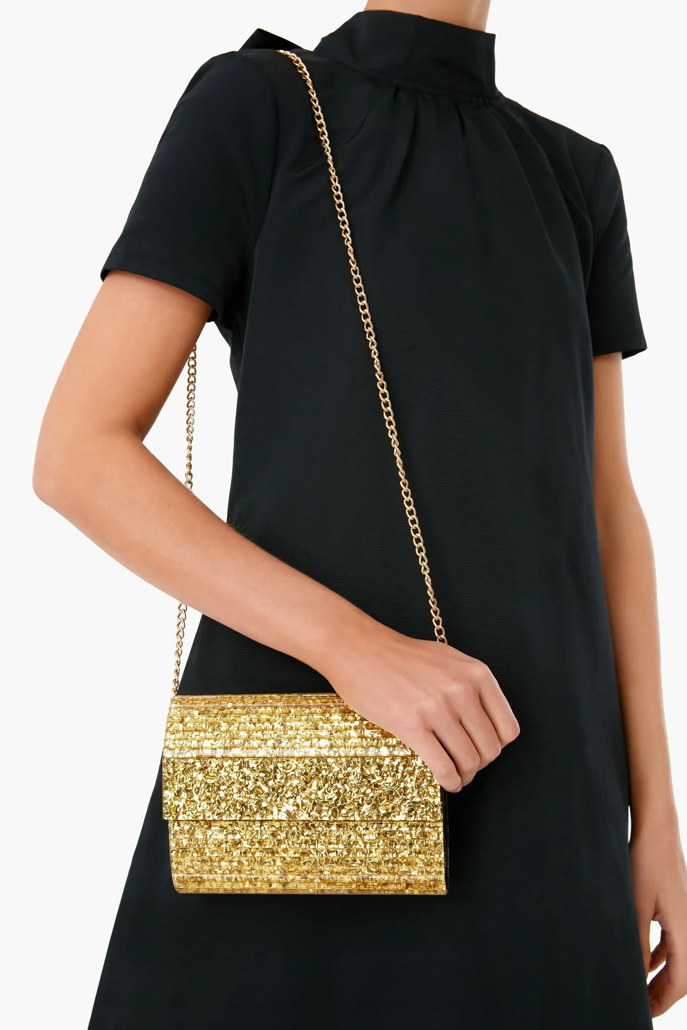 Gold Stacer Acrylic Clutch sold by Tuckernuck product image thumbnail 3