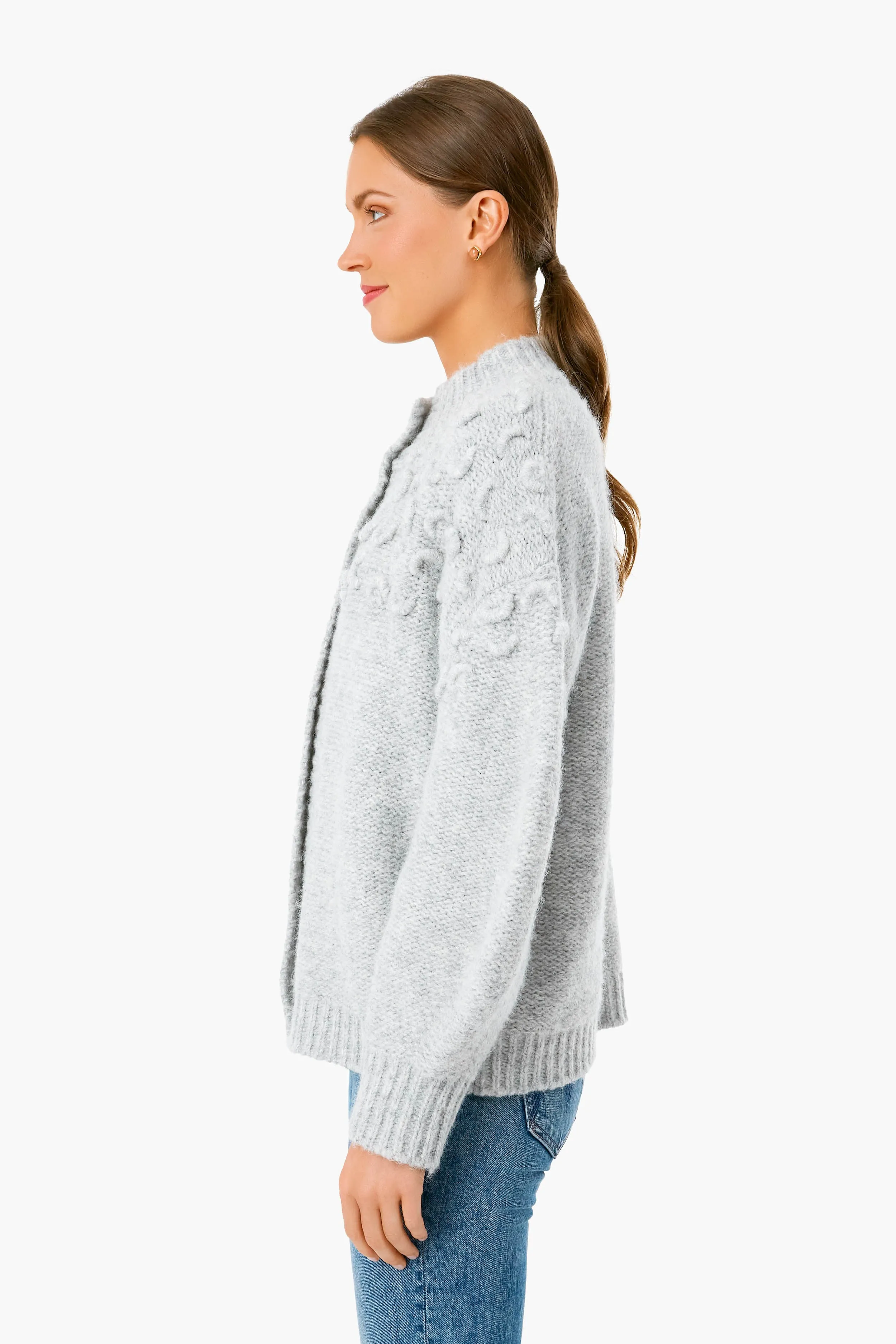 Dove Grey Cusco Cardigan sold by Tuckernuck product image thumbnail 3