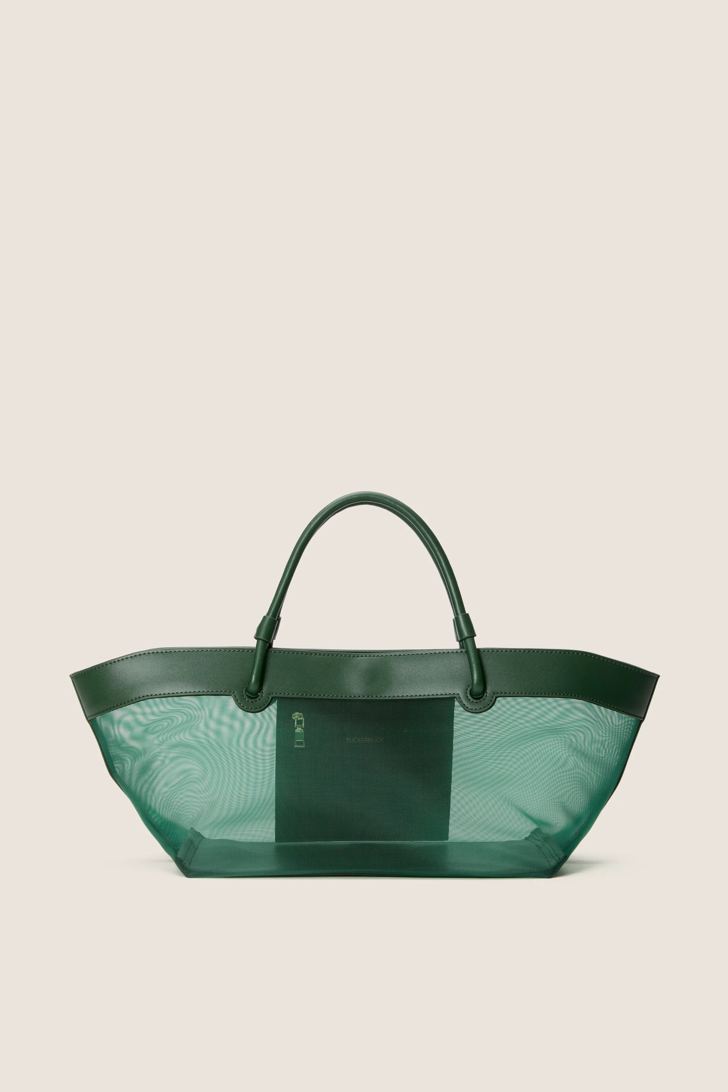Green Mesh Brett Tote sold by Tuckernuck