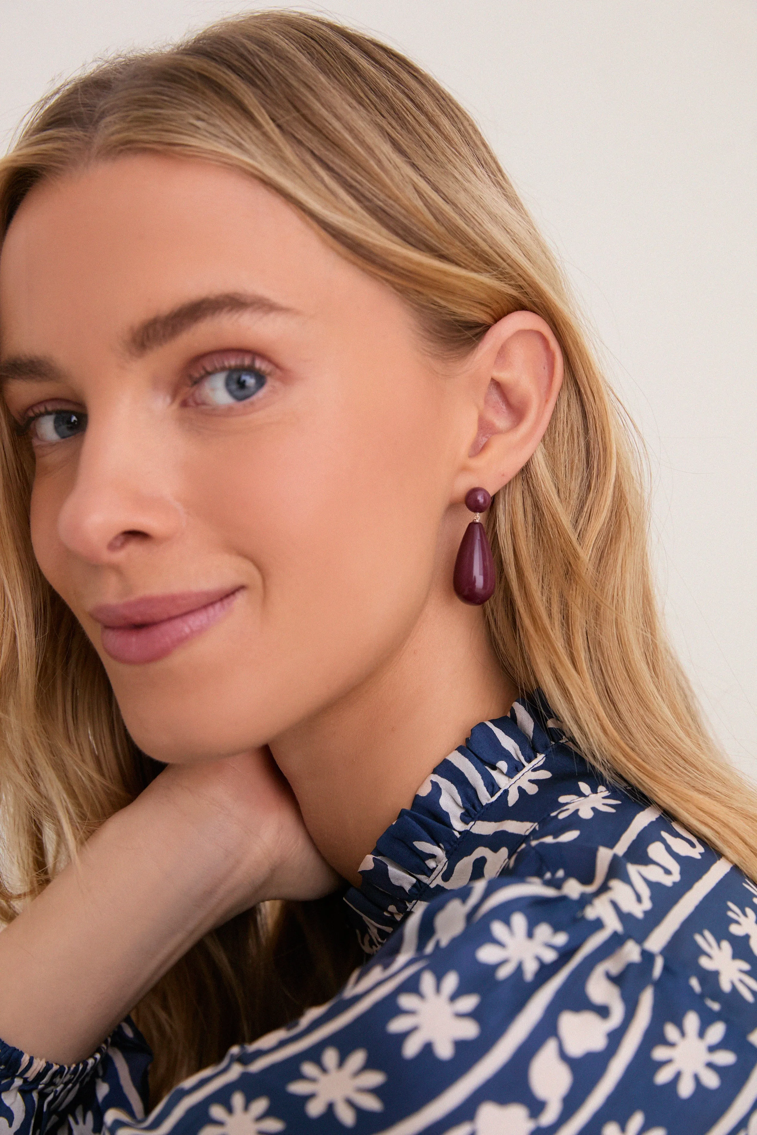 Red Mookiate Lola Earrings sold by Tuckernuck product image thumbnail 2