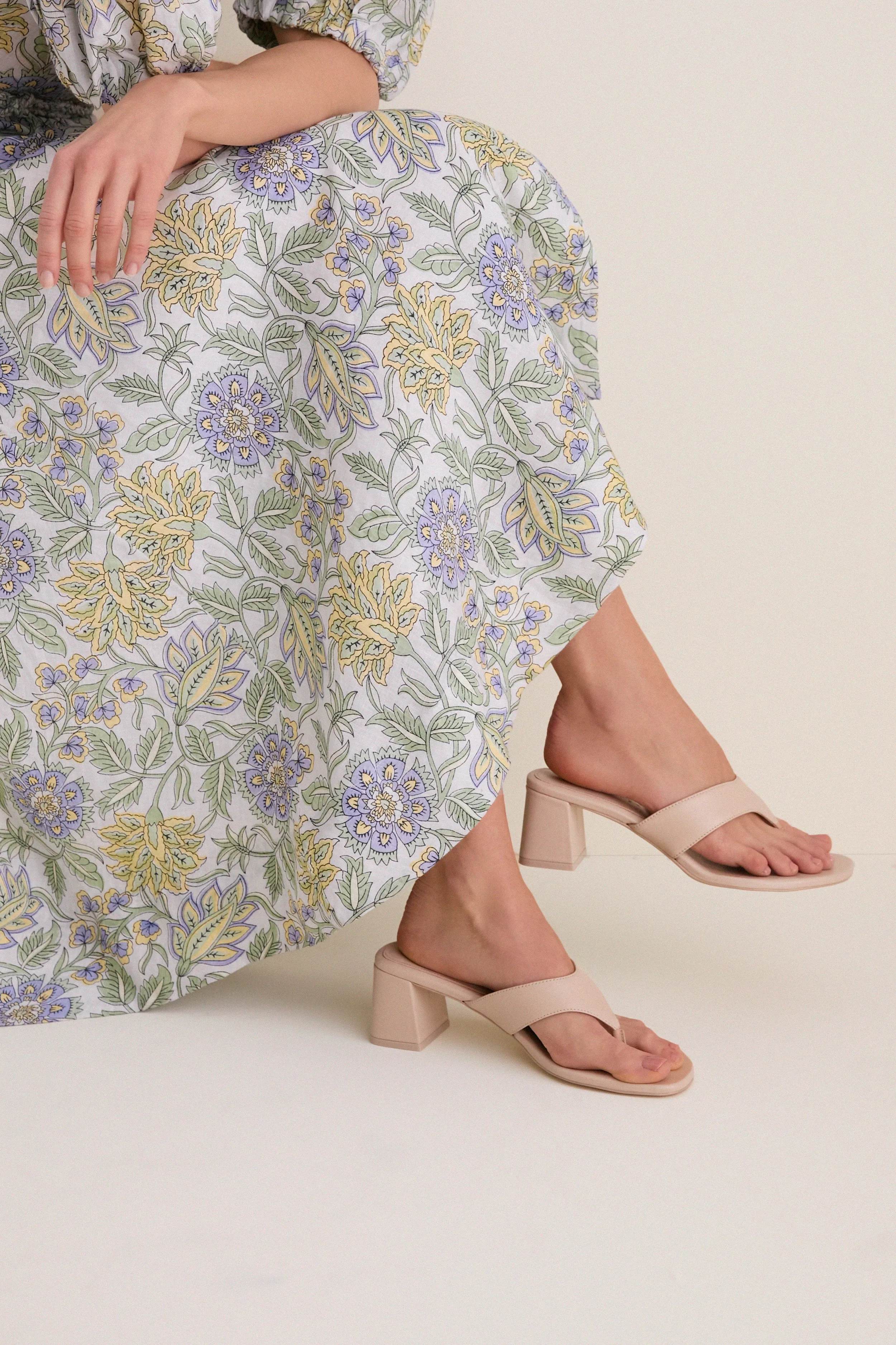 Light Natural Arcee Heels sold by Tuckernuck product image thumbnail 2