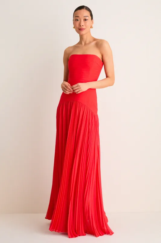 Red Sunniva Dress made by Alexis