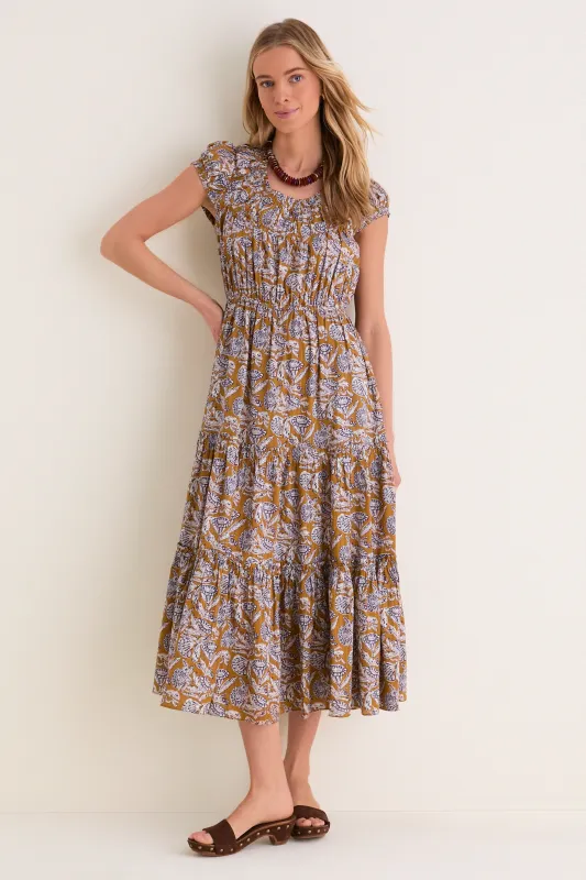 Fennel Blossom Alexi Dress sold by Tuckernuck