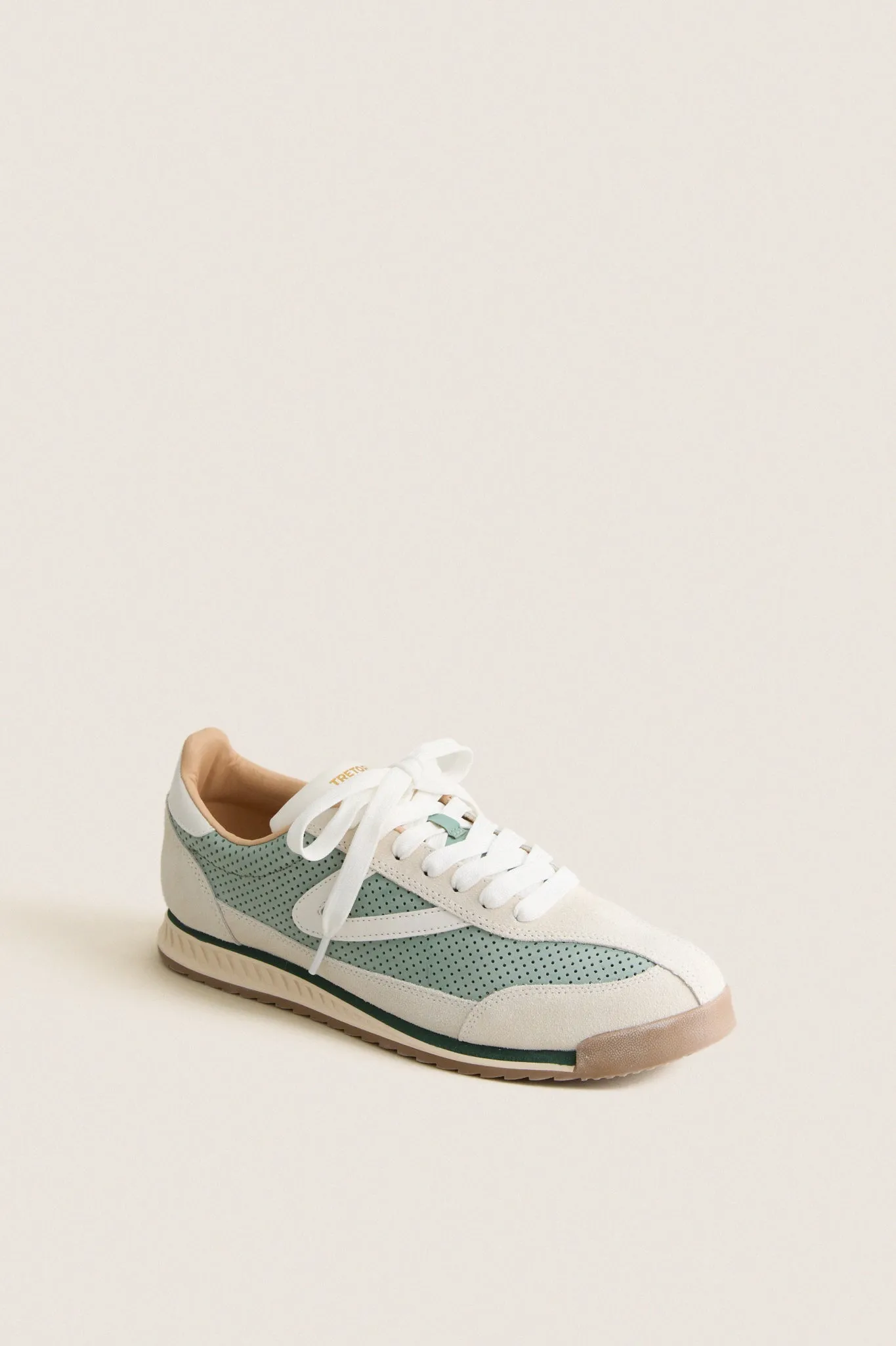 Green and Grey Rawlins Suede Sneakers sold by Tuckernuck