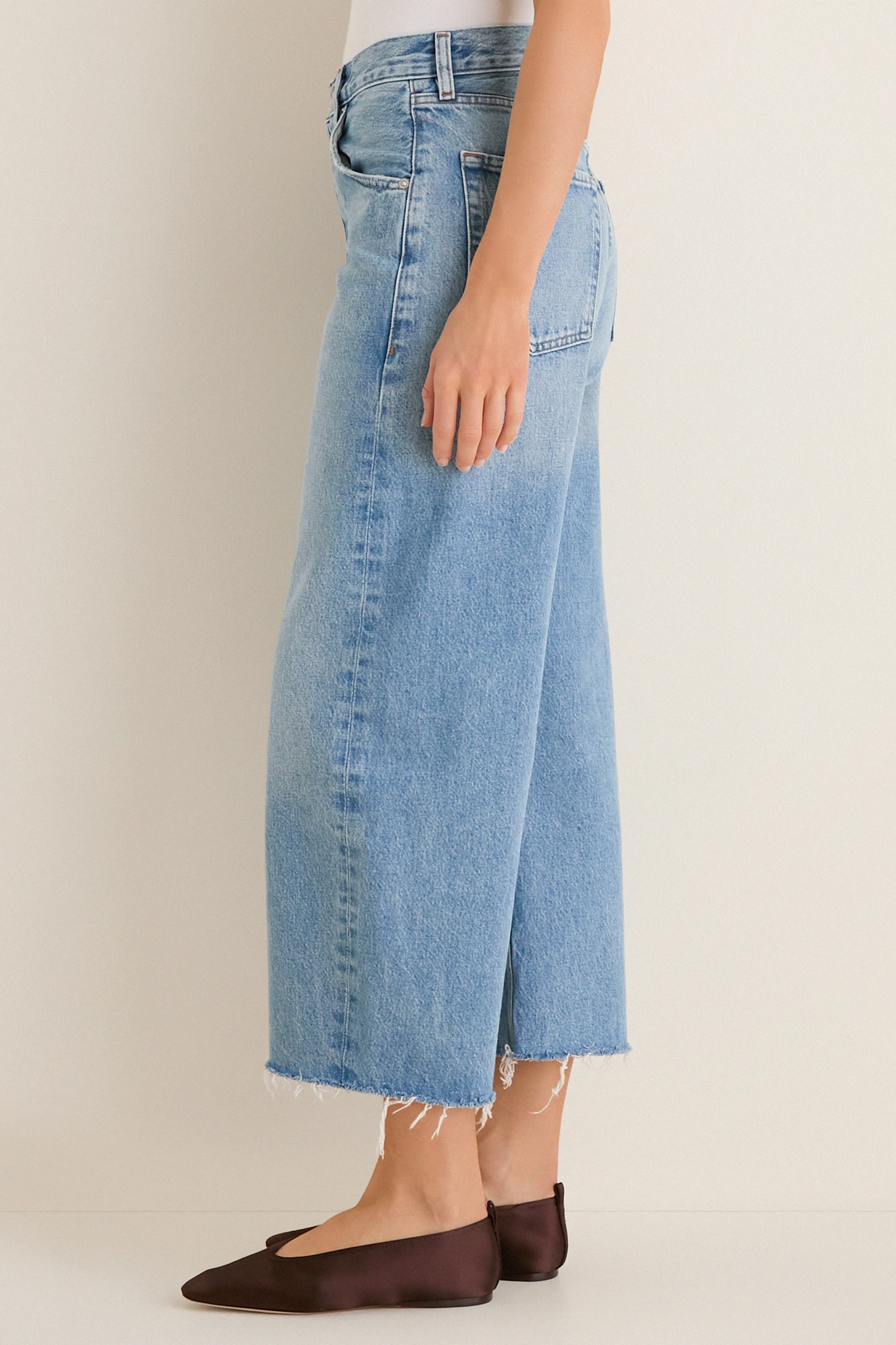 Honour Ayla Raw Hem Crop Jean sold by Tuckernuck product image thumbnail 3