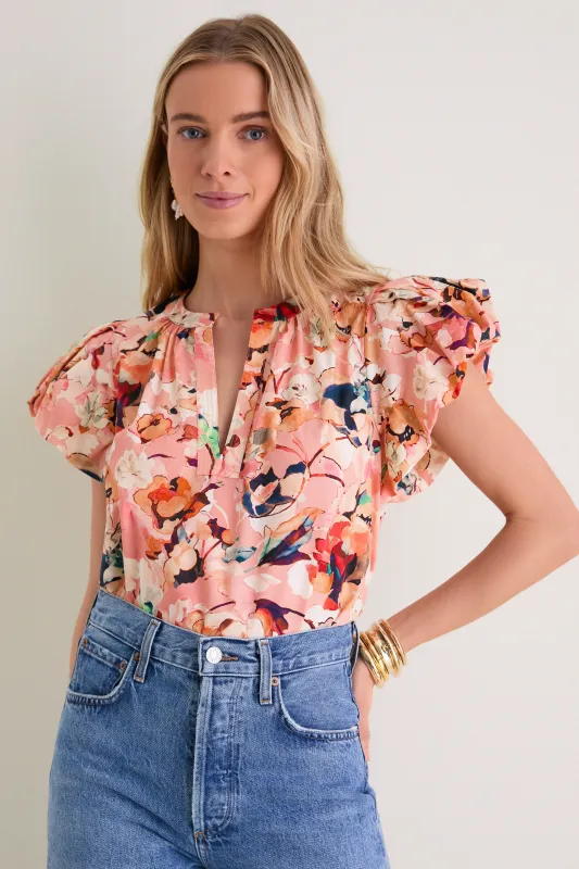 Camellia Abril Top sold by Tuckernuck