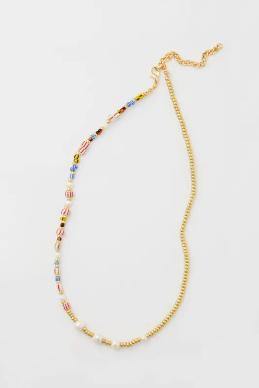 Gold Mixed Elements Necklace sold by Tuckernuck