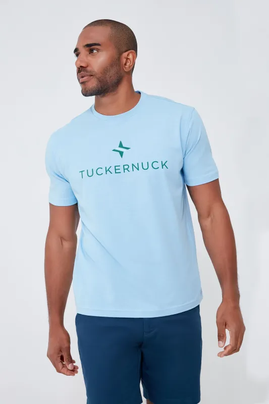 Cottage Blue Tuckernuck Tee made by Peter Millar