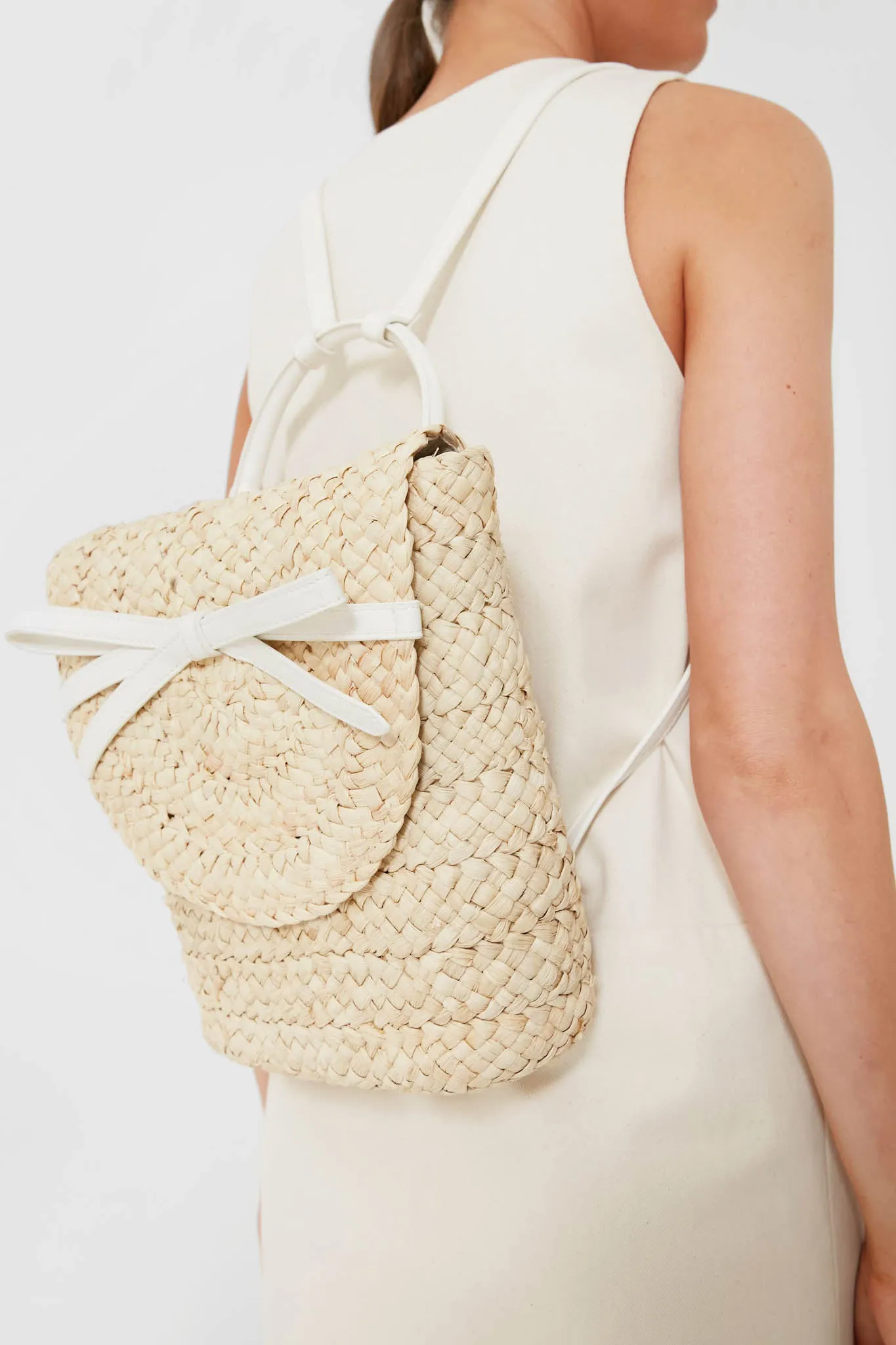 White Lexi Backpack sold by Tuckernuck product image thumbnail 2
