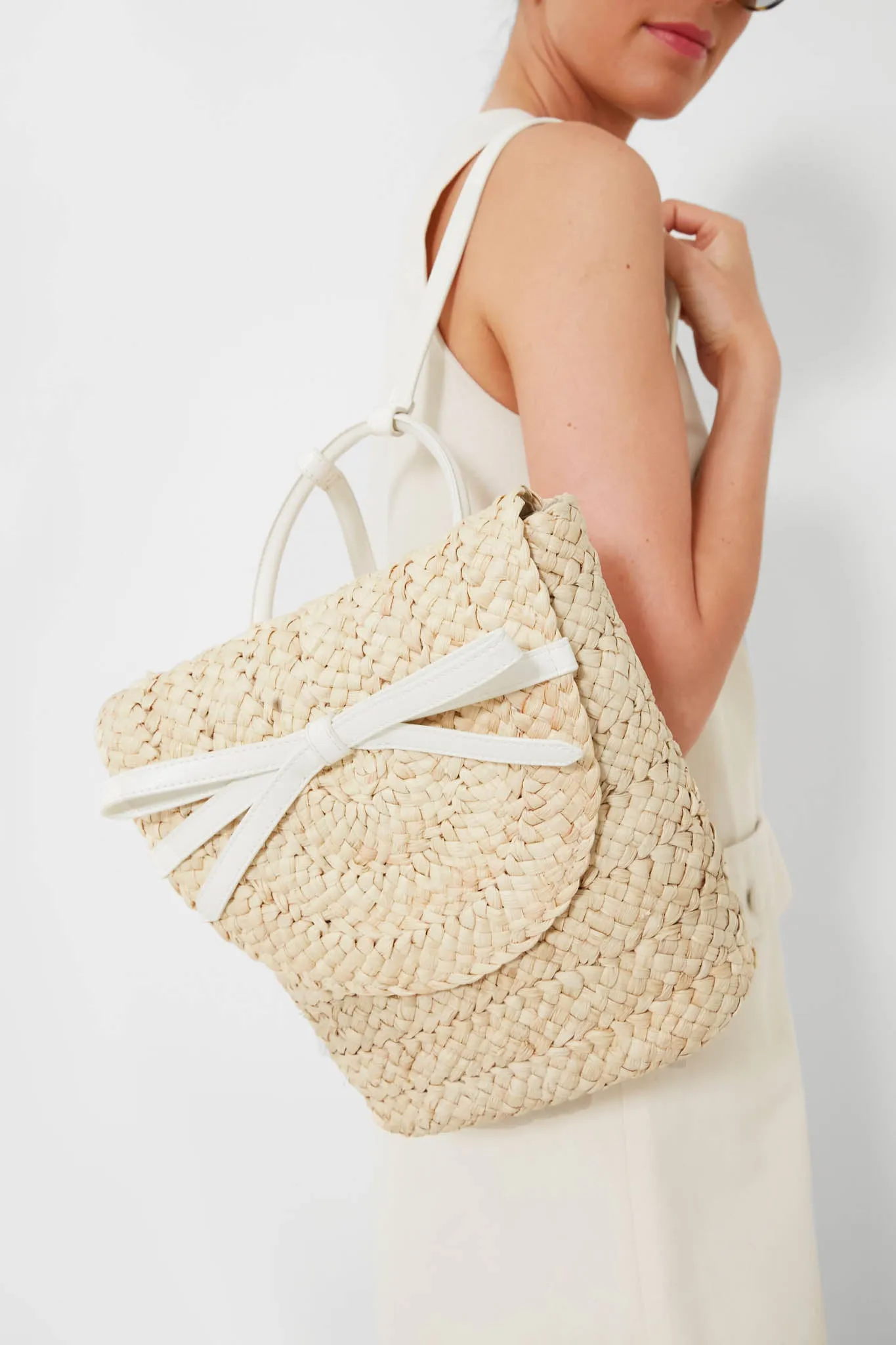White Lexi Backpack sold by Tuckernuck product image thumbnail 5