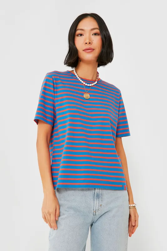 The Royal and Poppy Modern Tee made by Kule
