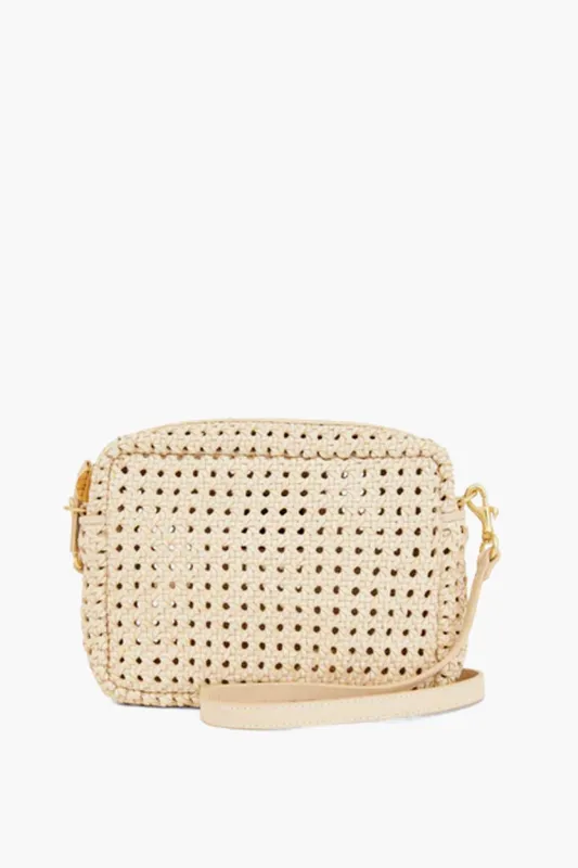 Cream Rattan Midi Sac sold by Tuckernuck