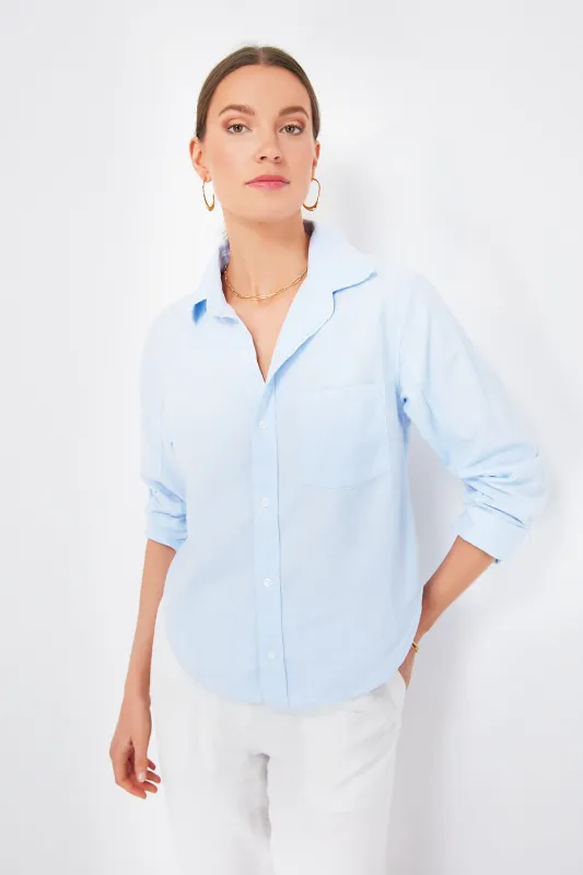 Oxford Blue Kayla Shrunken Shirt made by Citizens Of Humanity