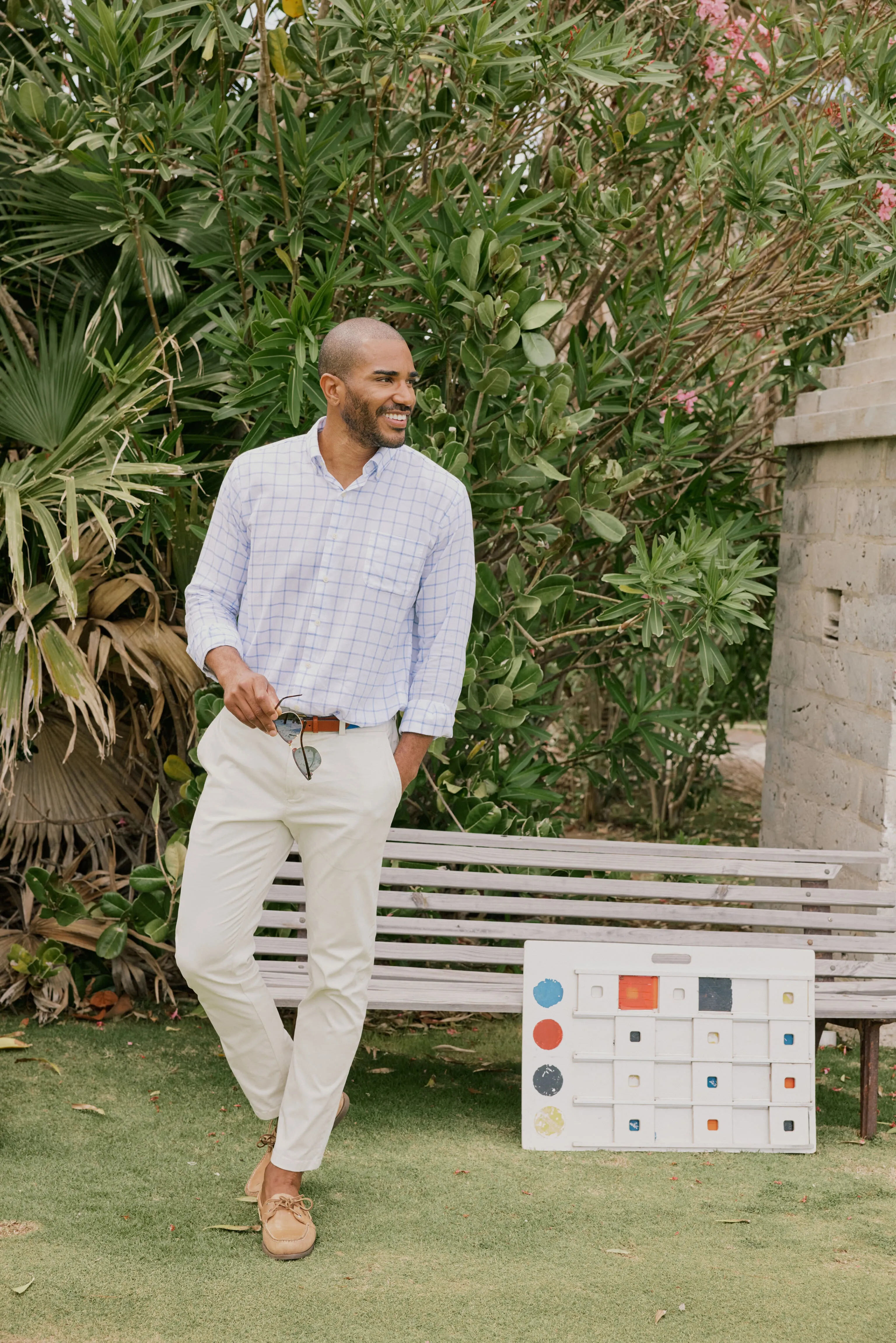 White Gayle Summer Soft Cotton Sport Shirt sold by Tuckernuck product image thumbnail 3