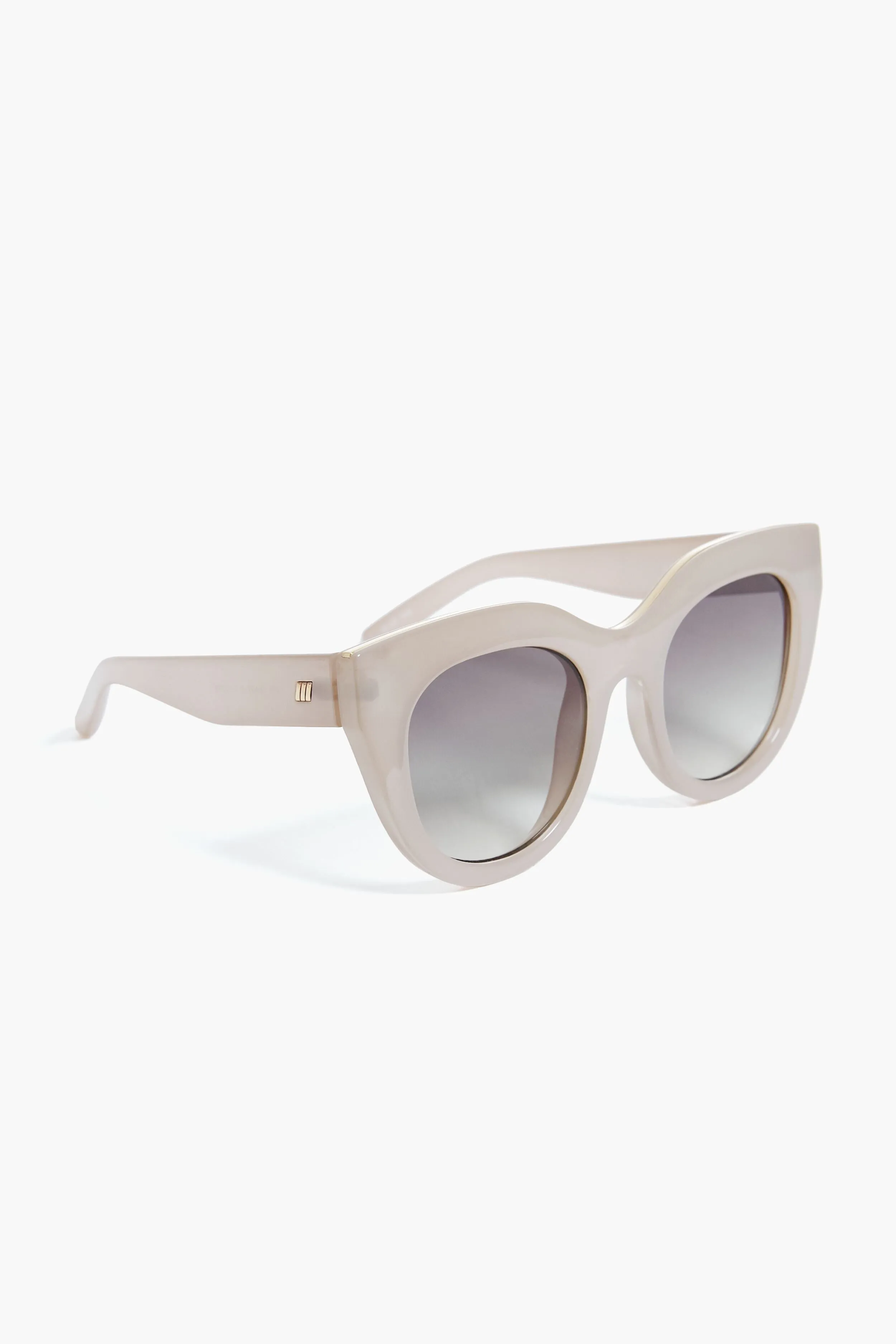 Oatmeal Air Heart Sunglasses sold by Tuckernuck product image thumbnail 4
