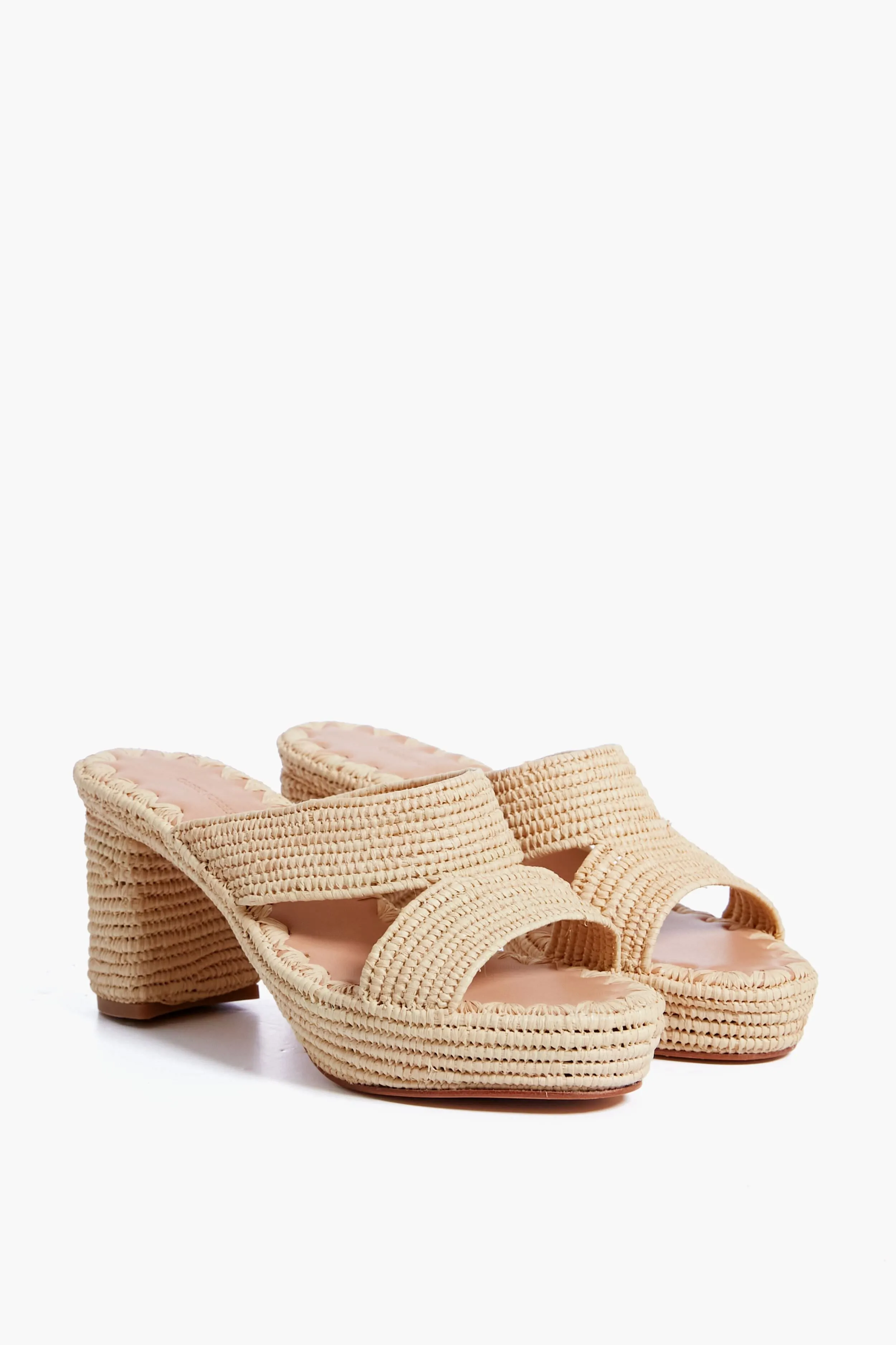 Natural Raffia Andre Heels sold by Tuckernuck product image thumbnail 4