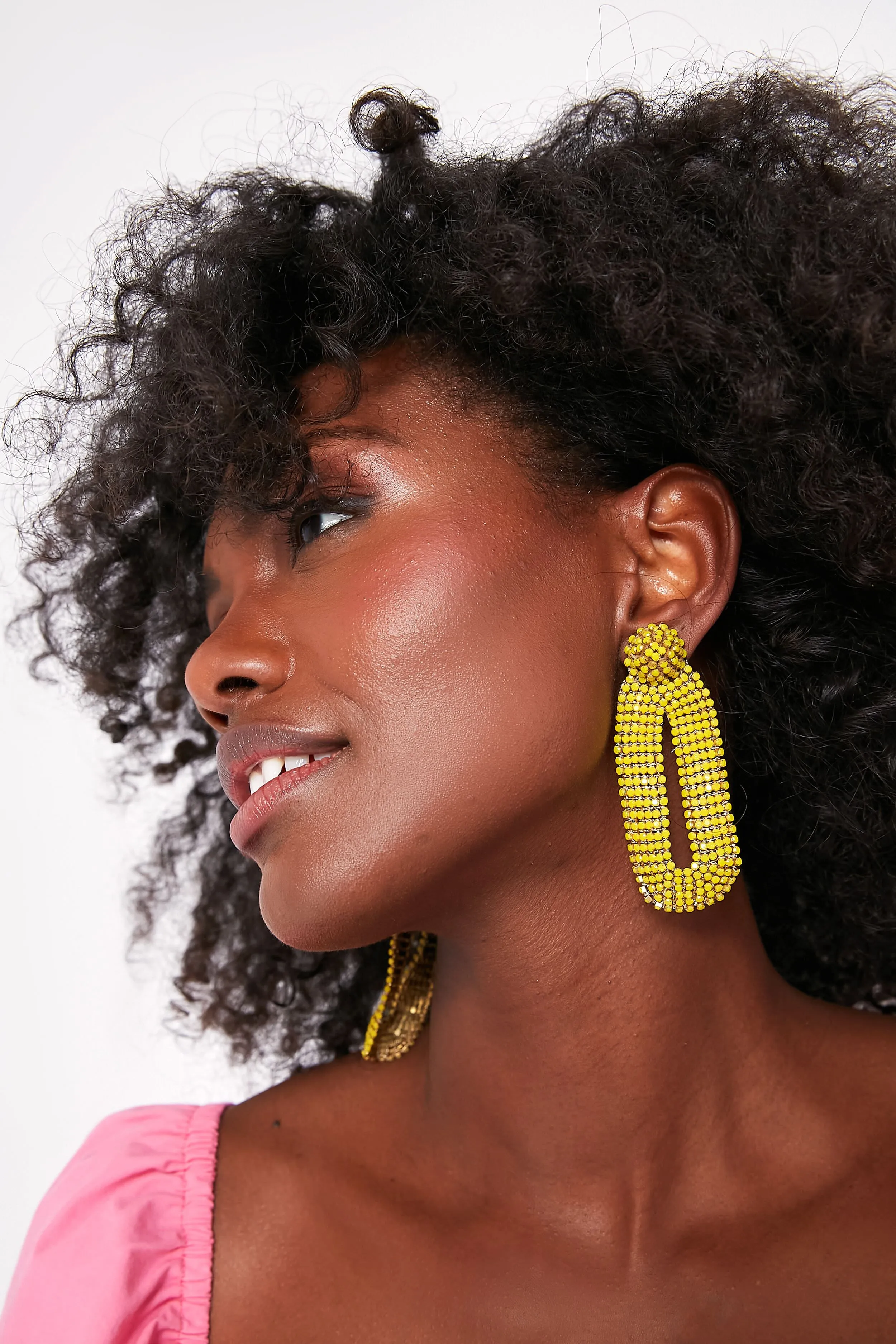 Yellow Bianca Earrings sold by Tuckernuck product image thumbnail 2
