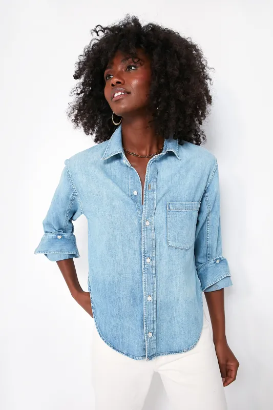Tide Kayla Shrunken Denim Shirt sold by Tuckernuck