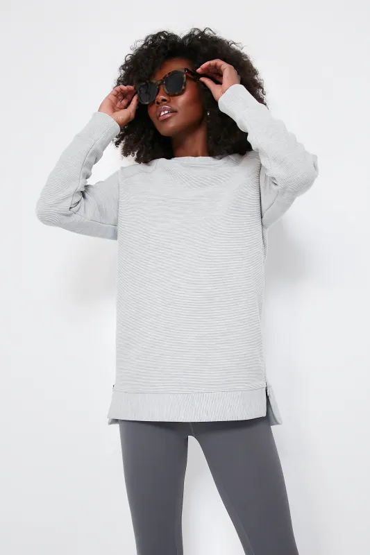 Light Grey Marl Manning Sweatshirt made by Varley