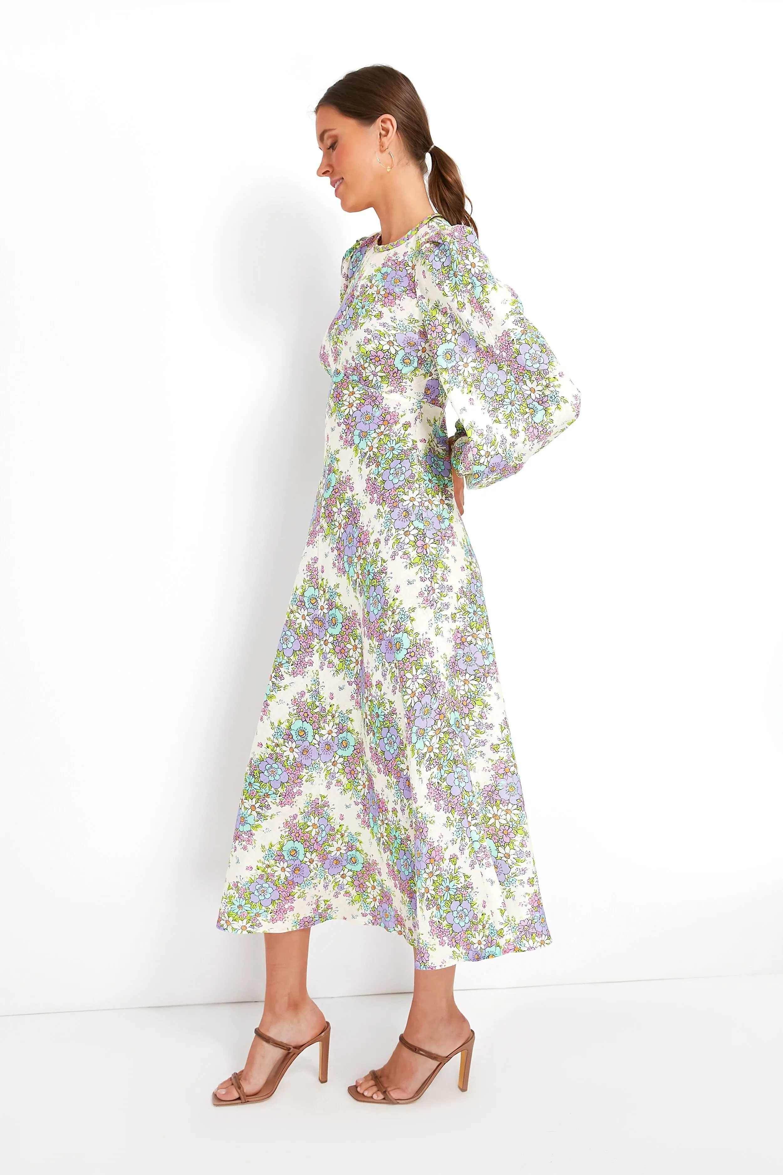 Petal Agnes Midi Dress sold by Tuckernuck product image thumbnail 3