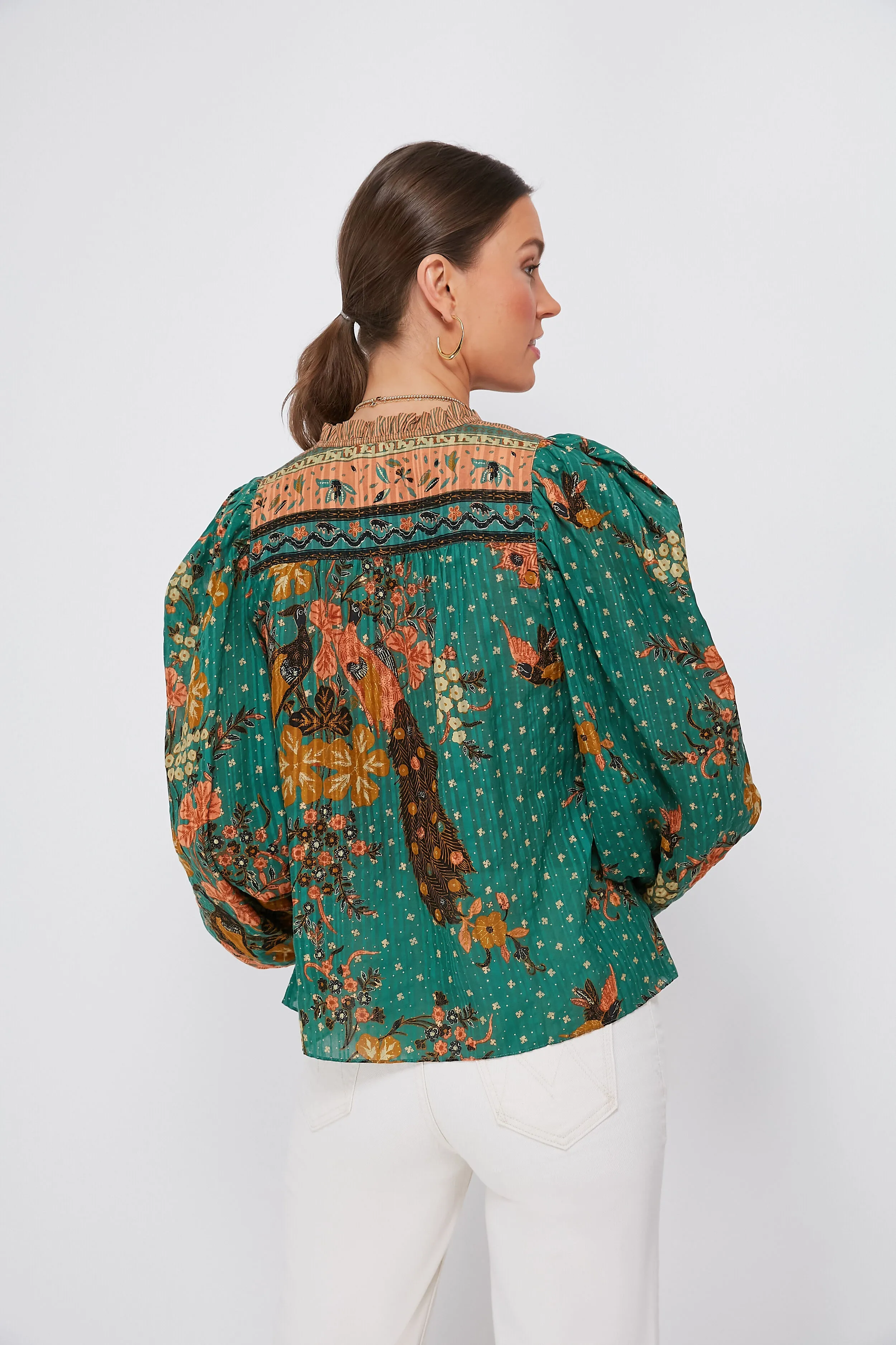 Hummingbird Rana Blouse sold by Tuckernuck product image thumbnail 4
