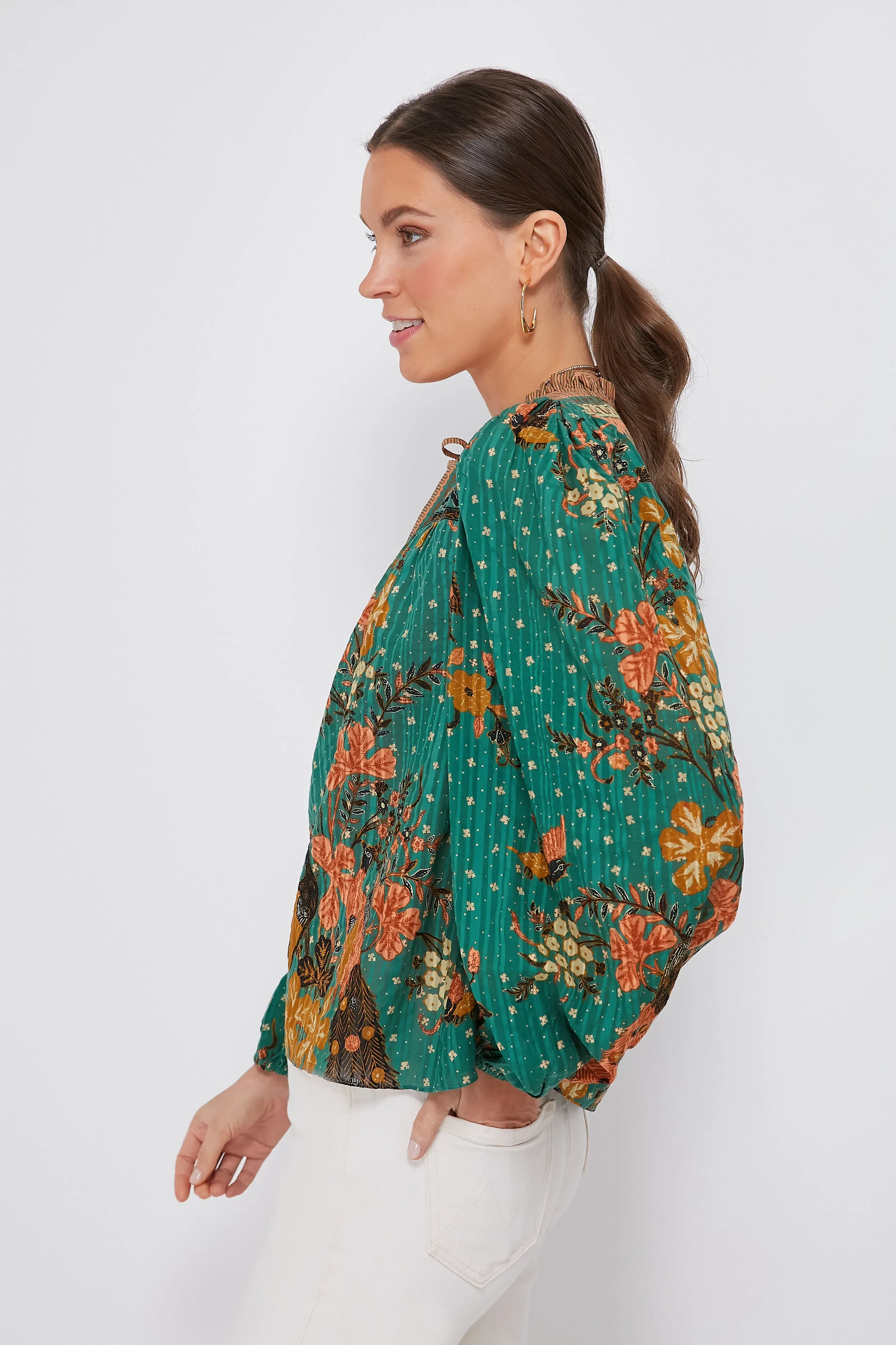 Hummingbird Rana Blouse sold by Tuckernuck product image thumbnail 3