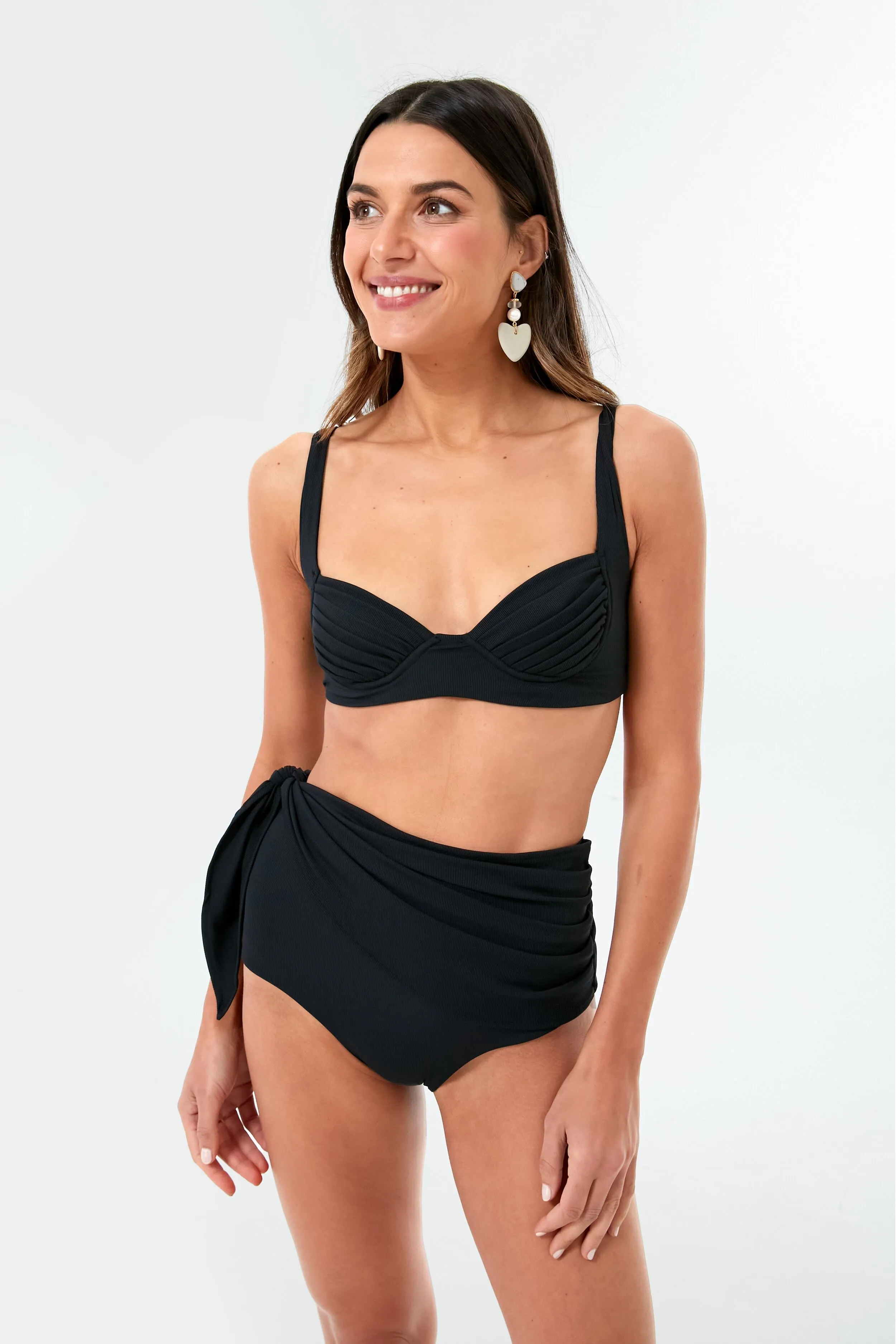 Black Bella Side Tie Bottom sold by Tuckernuck product image thumbnail 4