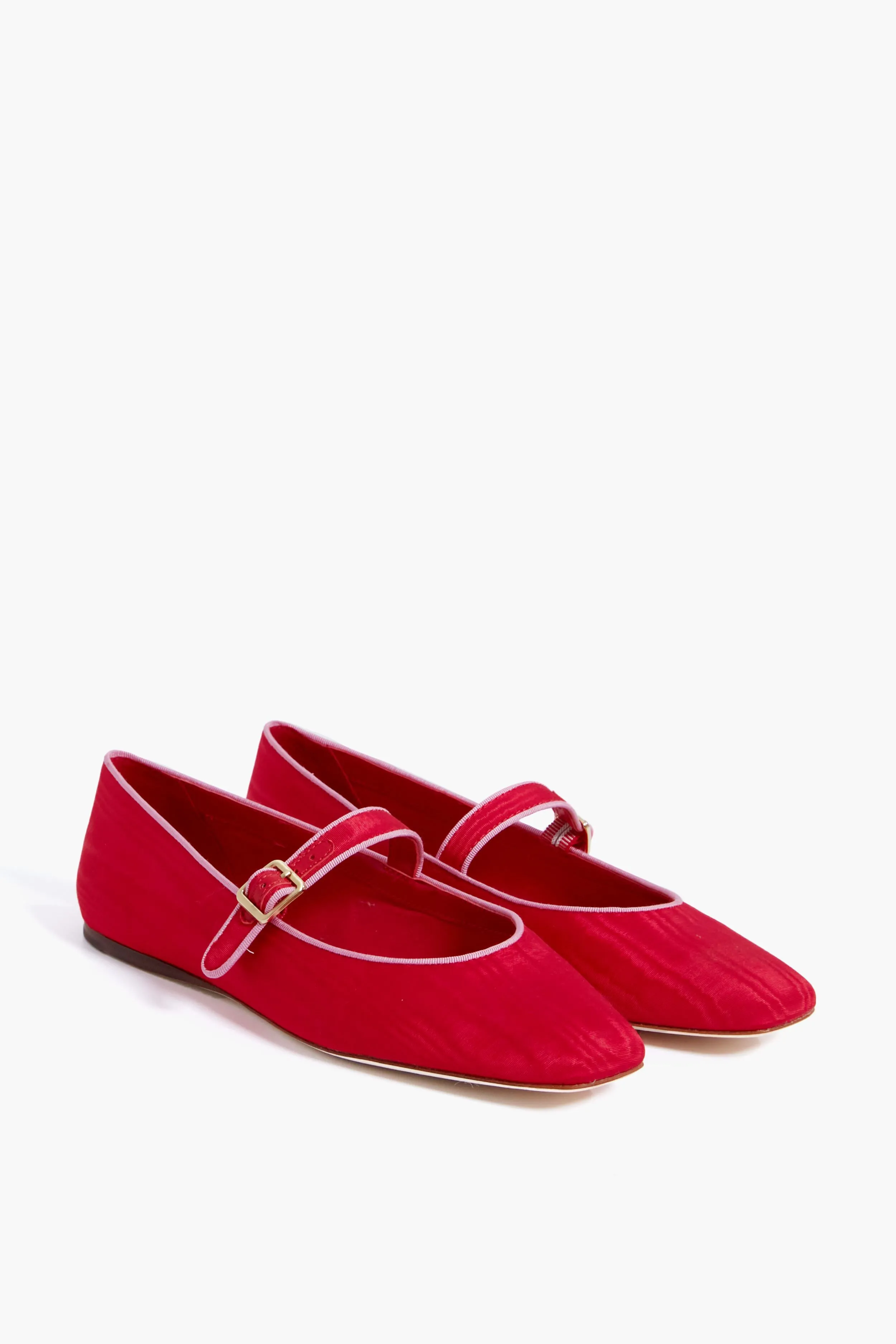 Red Moire Ginger Mary Jane Flat sold by Tuckernuck product image thumbnail 4