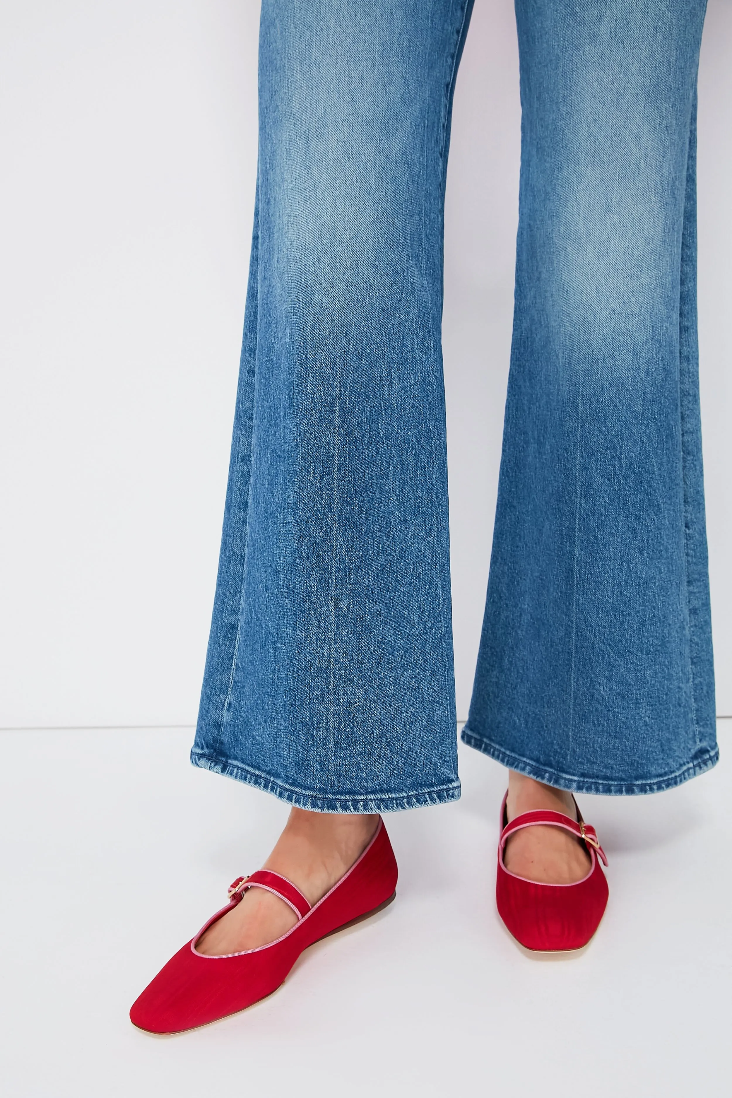 Red Moire Ginger Mary Jane Flat sold by Tuckernuck product image thumbnail 3