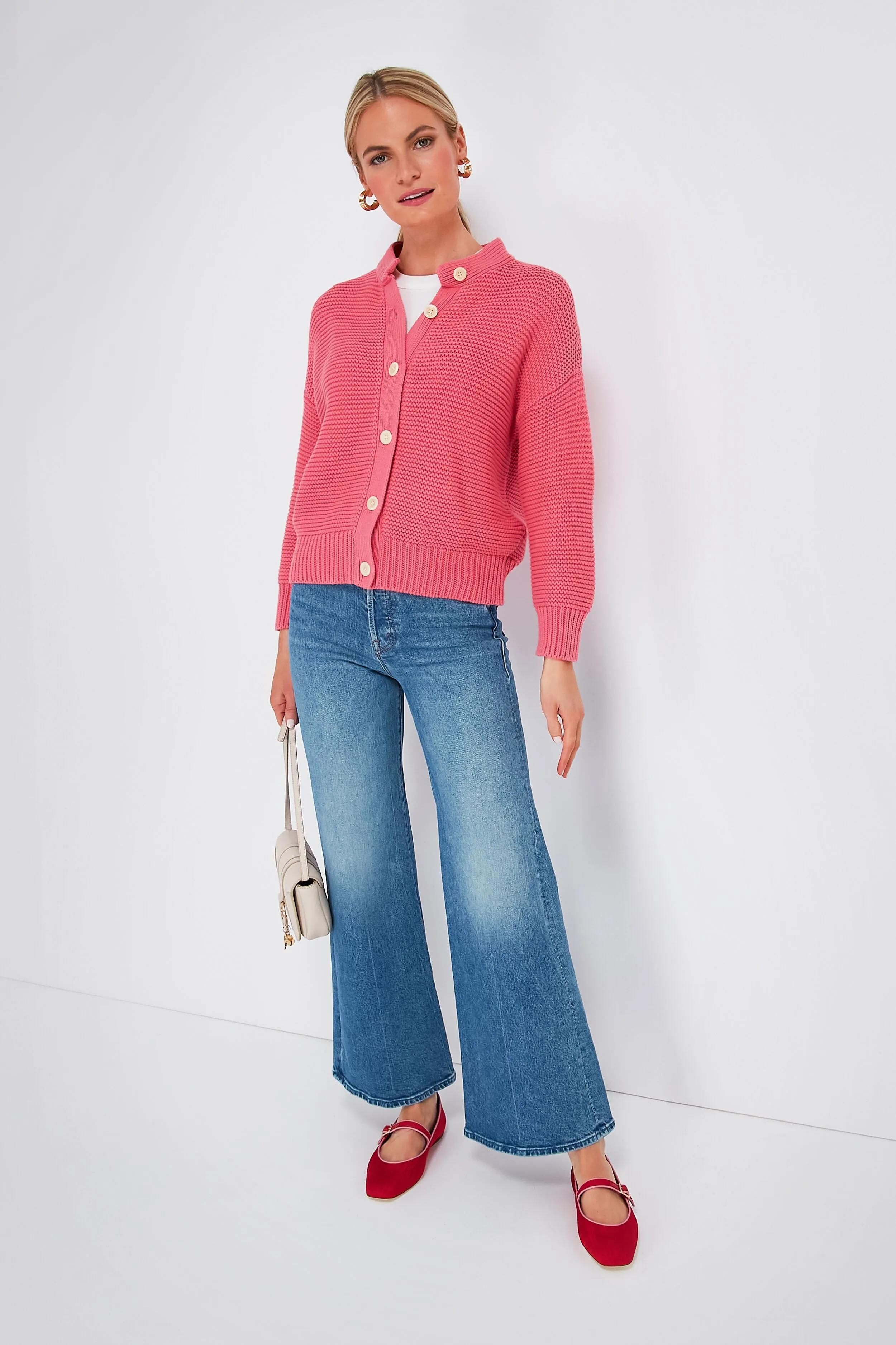 Red Moire Ginger Mary Jane Flat sold by Tuckernuck product image thumbnail 2