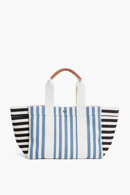 Blue and Black Parcours M Palais Royal Tote sold by Tuckernuck