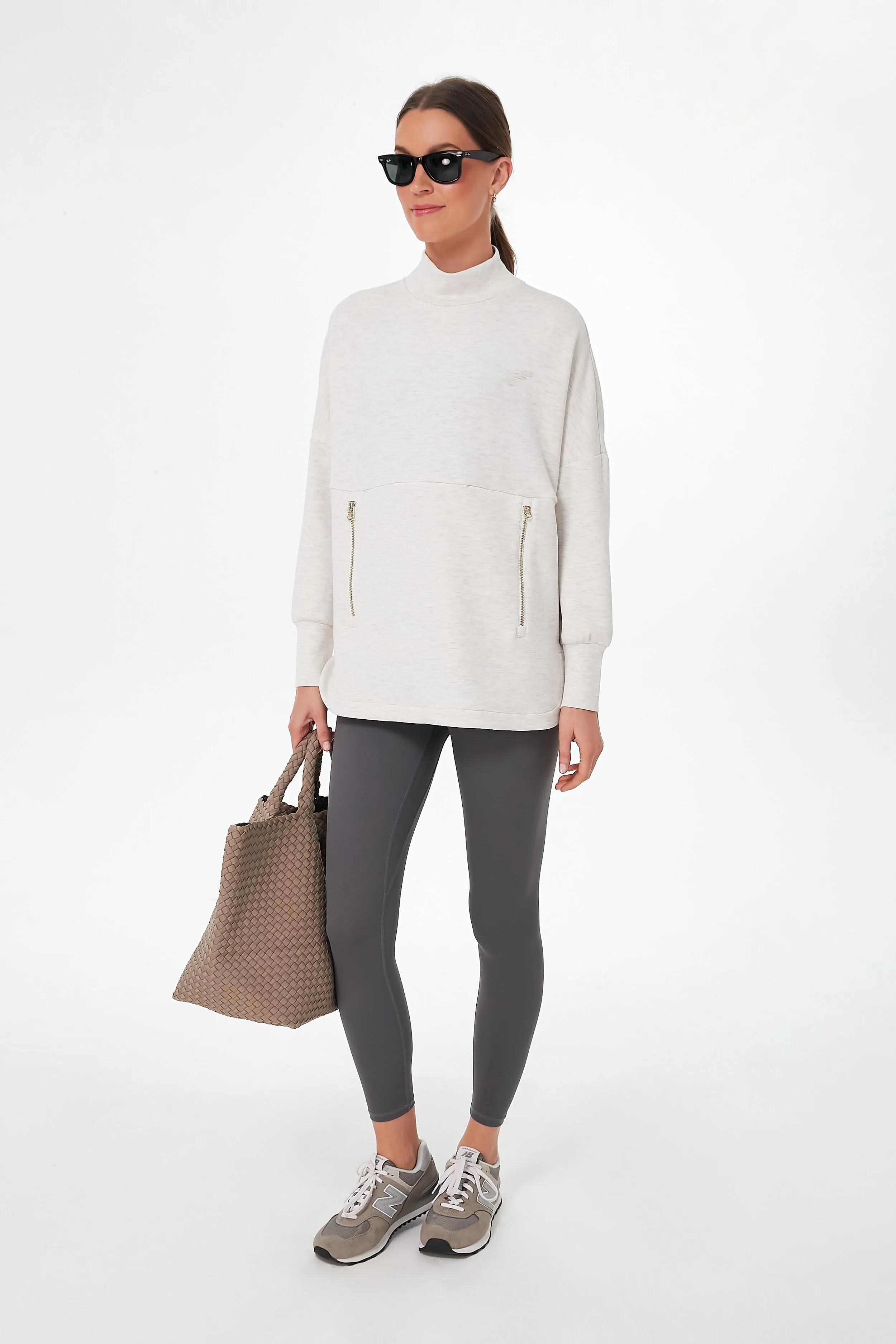 Ivory Marl Bay Sweat sold by Tuckernuck product image thumbnail 2