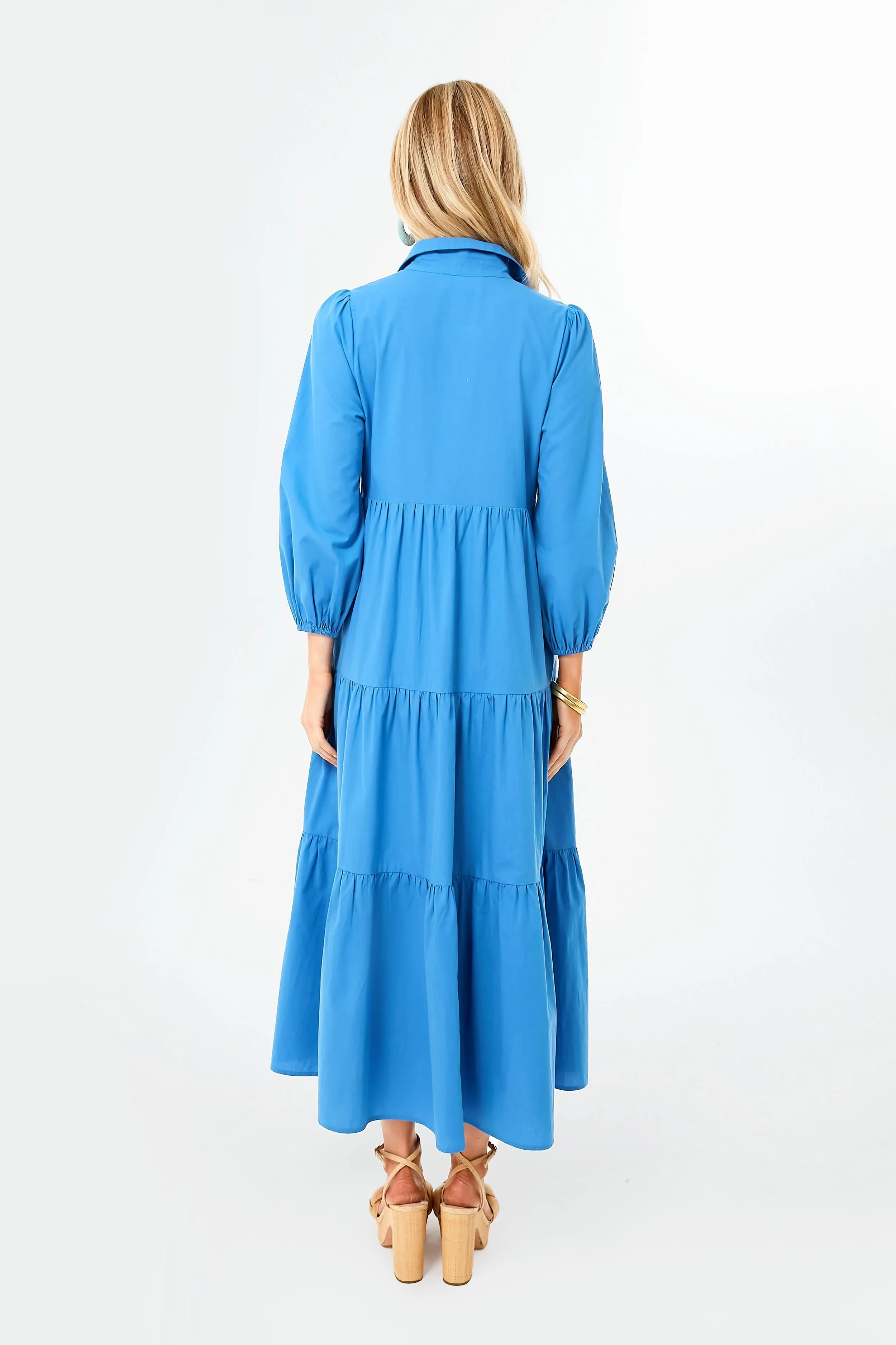 Cyprus Blue Mabel Maxi Dress sold by Tuckernuck product image thumbnail 4