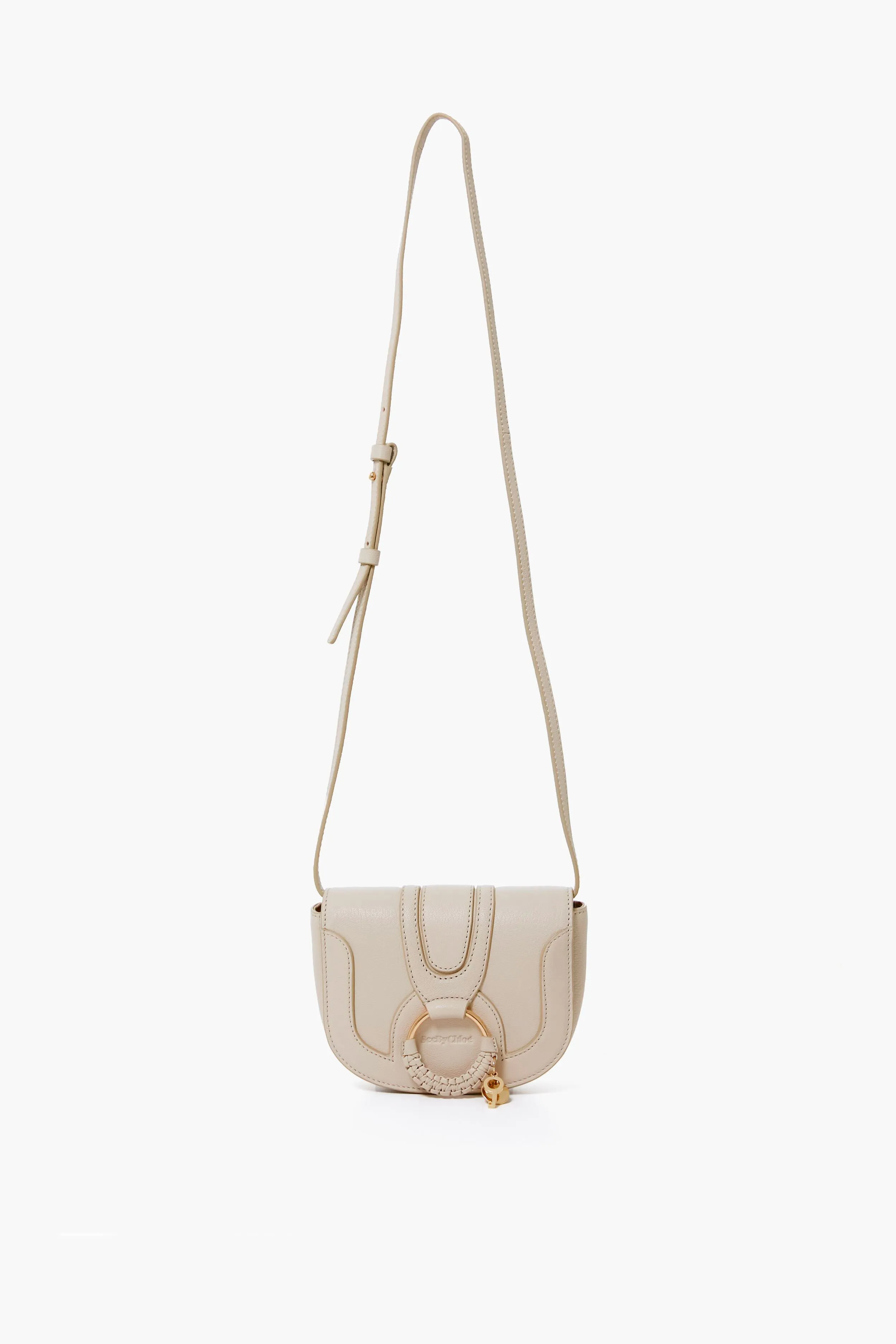Cement Beige Leather Mini Hana Bag sold by Tuckernuck