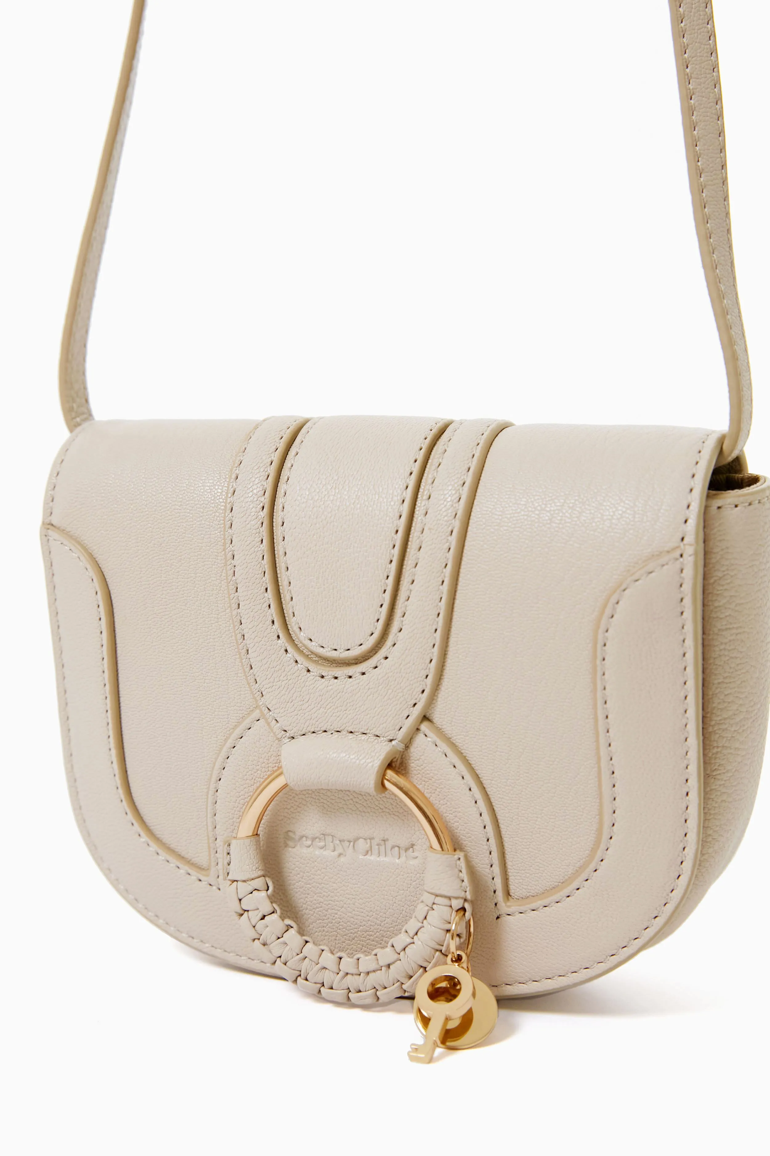 Cement Beige Leather Mini Hana Bag sold by Tuckernuck product image thumbnail 3
