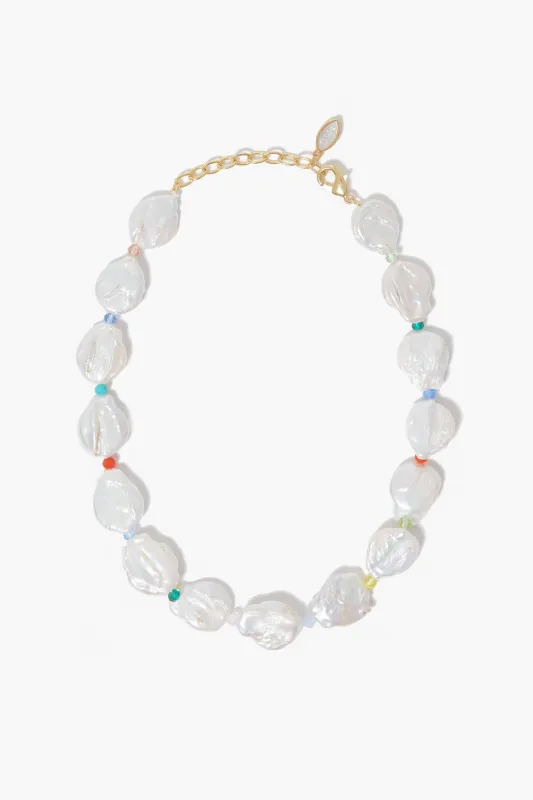 Multi Ivy Beaded Necklace made by Mignonne Gavigan