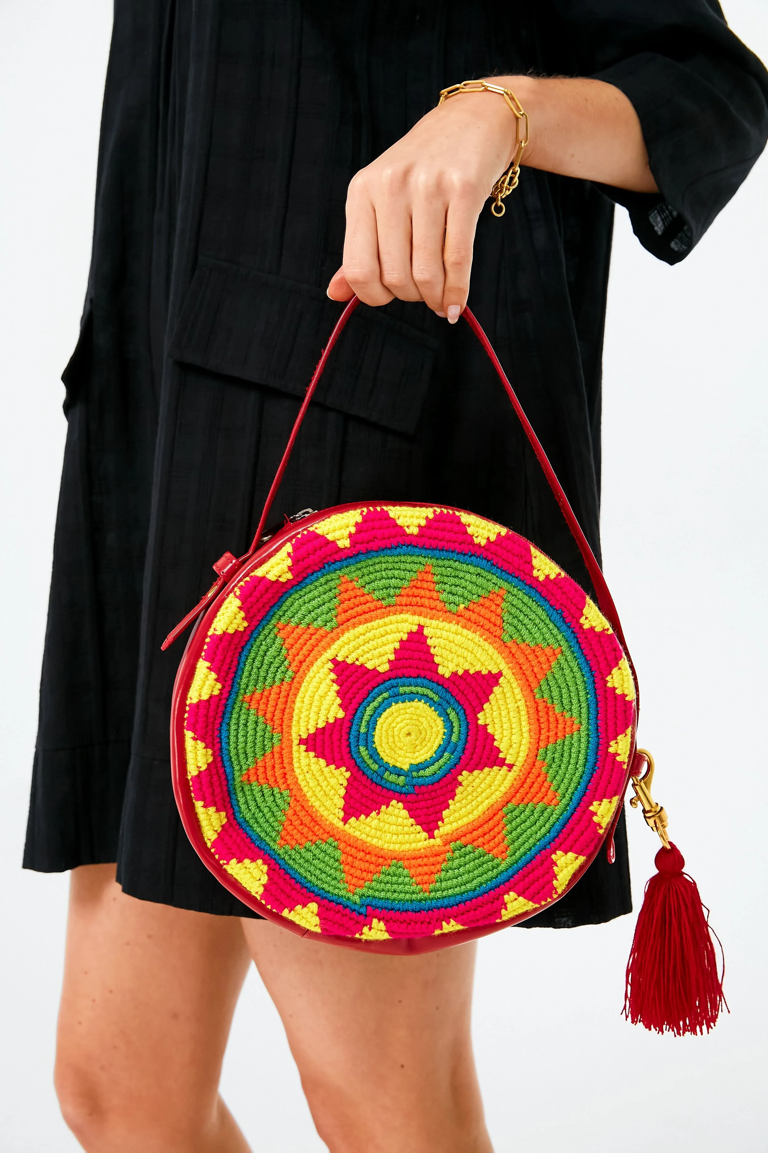 Rainbow Mini Tassel Bag sold by Tuckernuck product image thumbnail 2