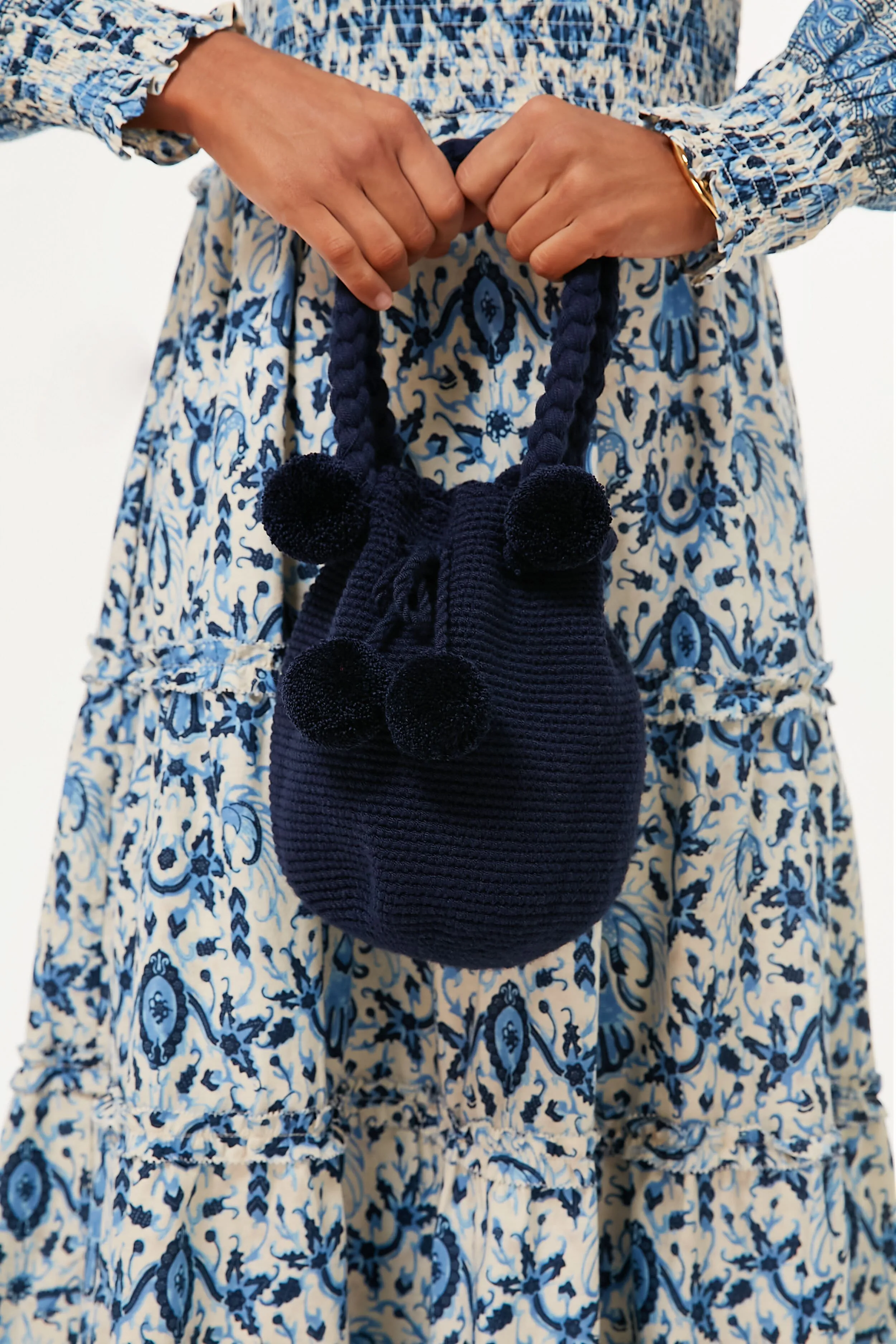 Navy Mini Tassel Bag sold by Tuckernuck product image thumbnail 2