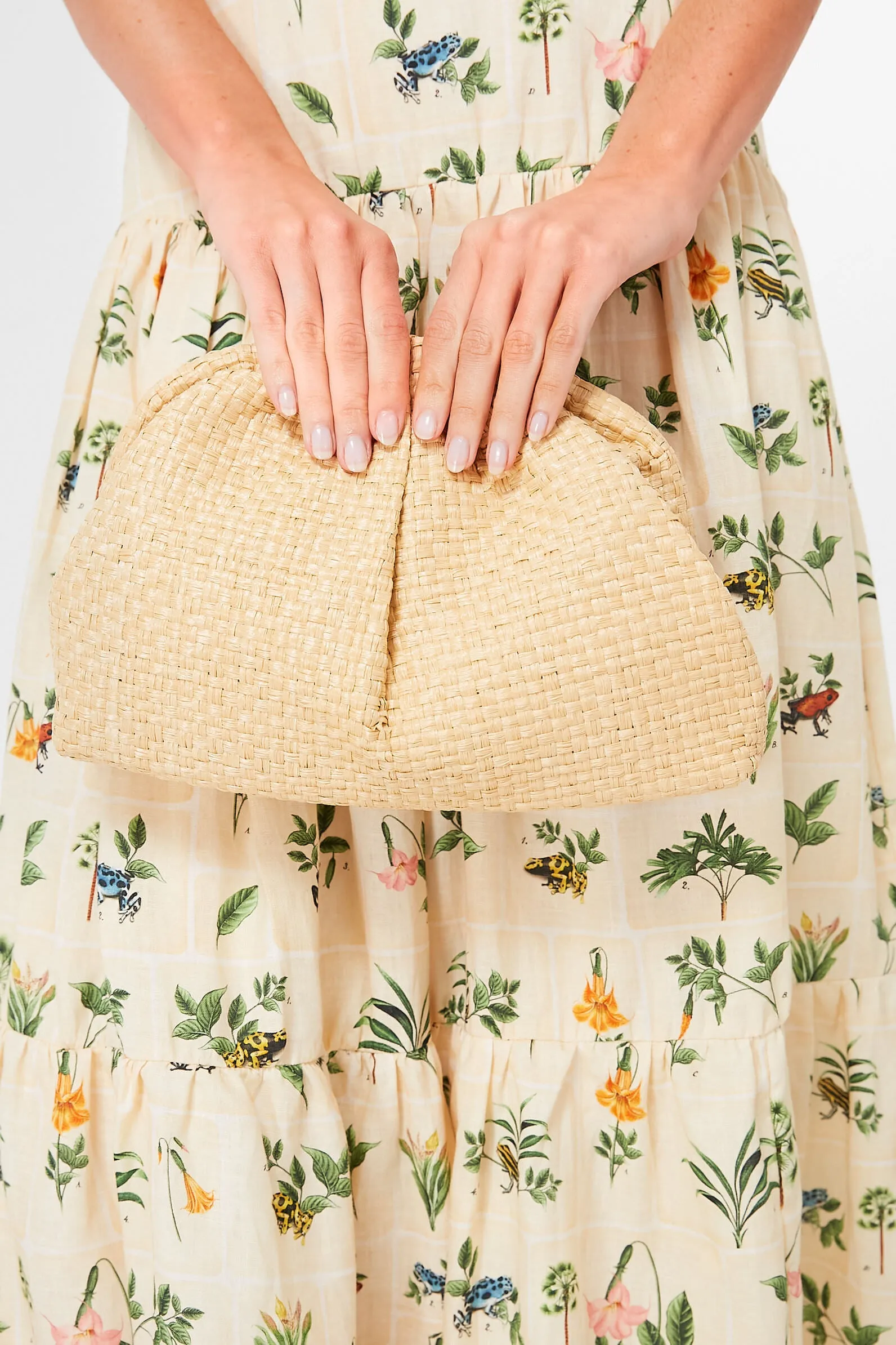 Natural Straw Game Clutch sold by Tuckernuck product image thumbnail 2