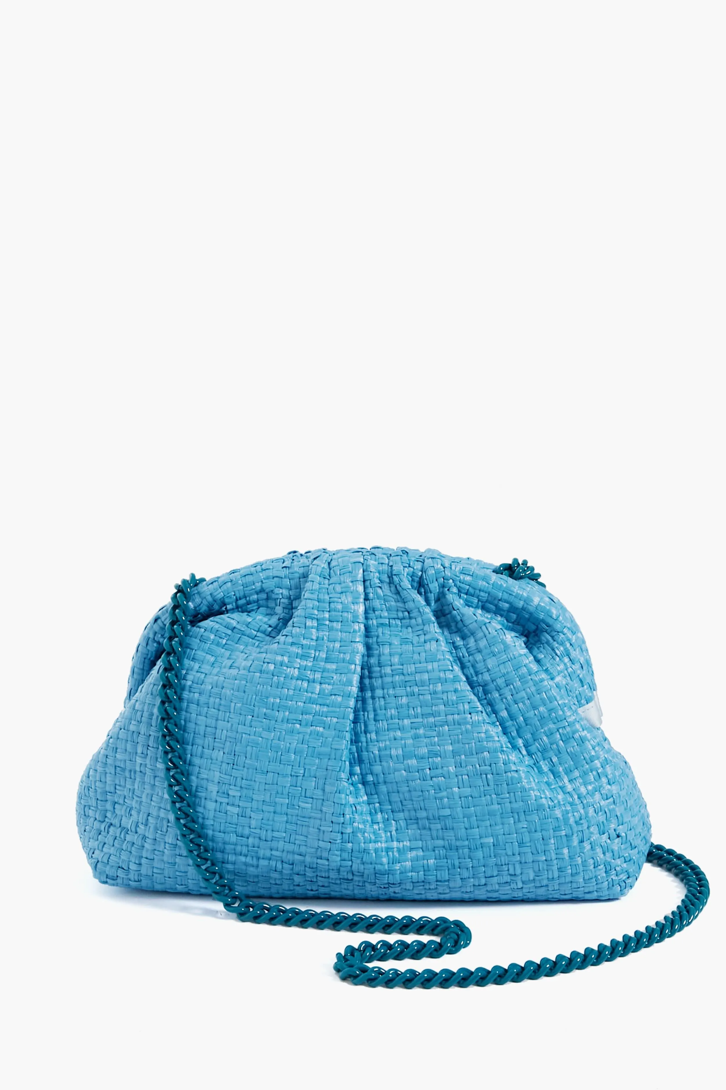 Azzurro Straw Game Clutch sold by Tuckernuck product image thumbnail 3