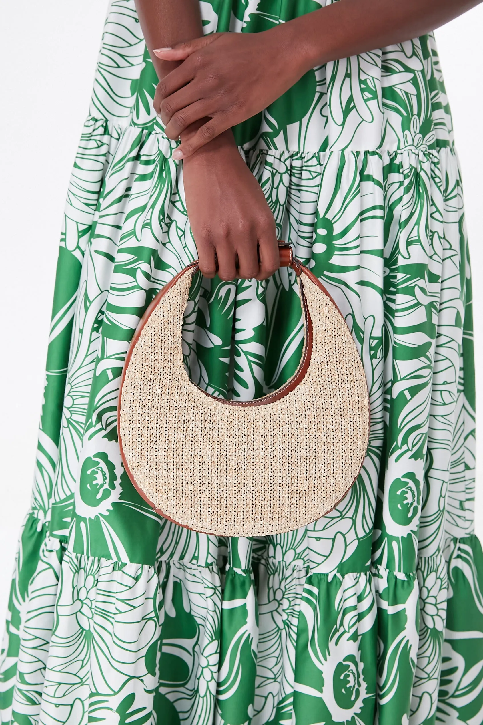 Raffia Mini Moon Bag sold by Tuckernuck product image thumbnail 2