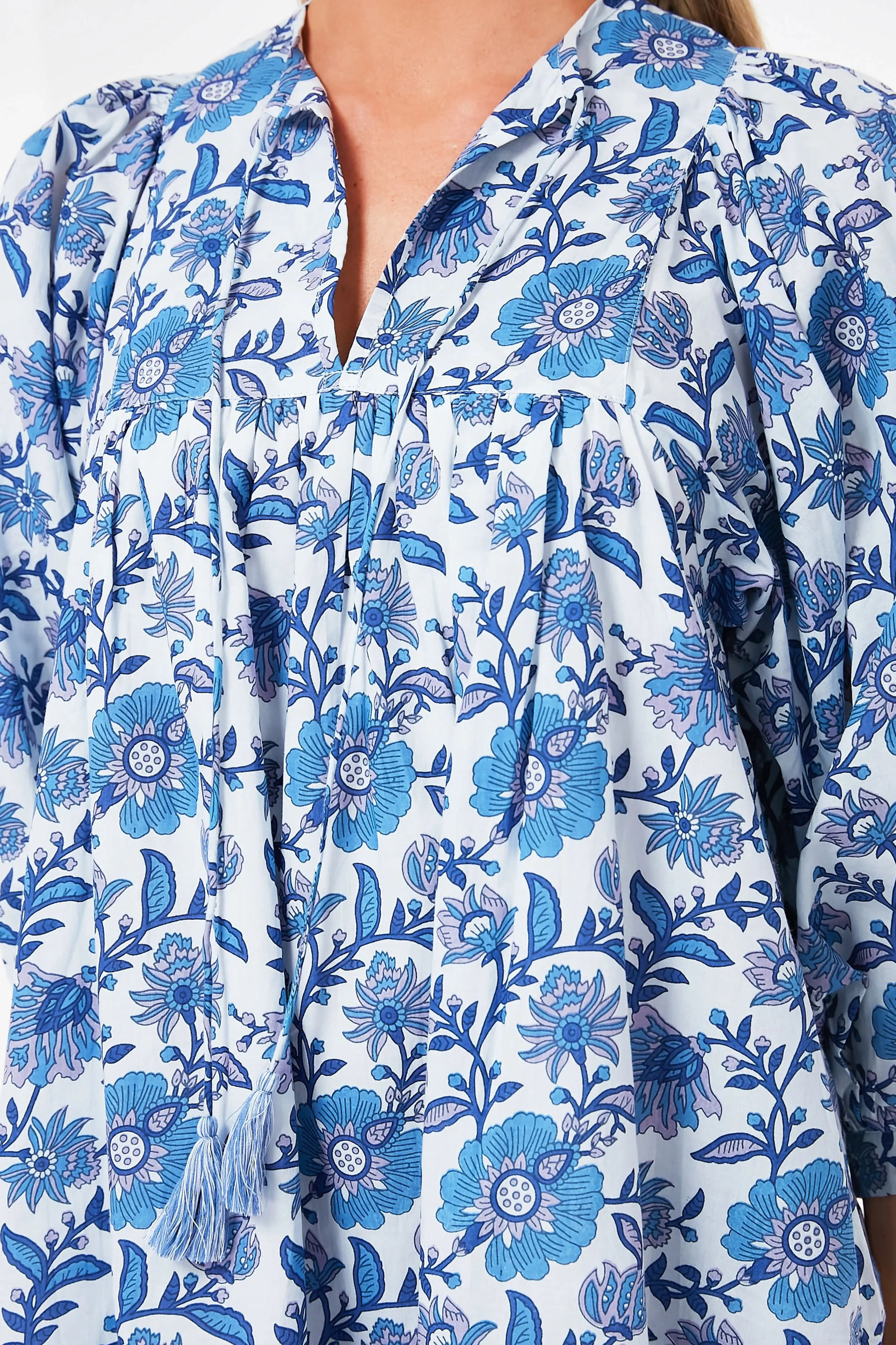 Blue Floral Daisy Dress sold by Tuckernuck product image thumbnail 5