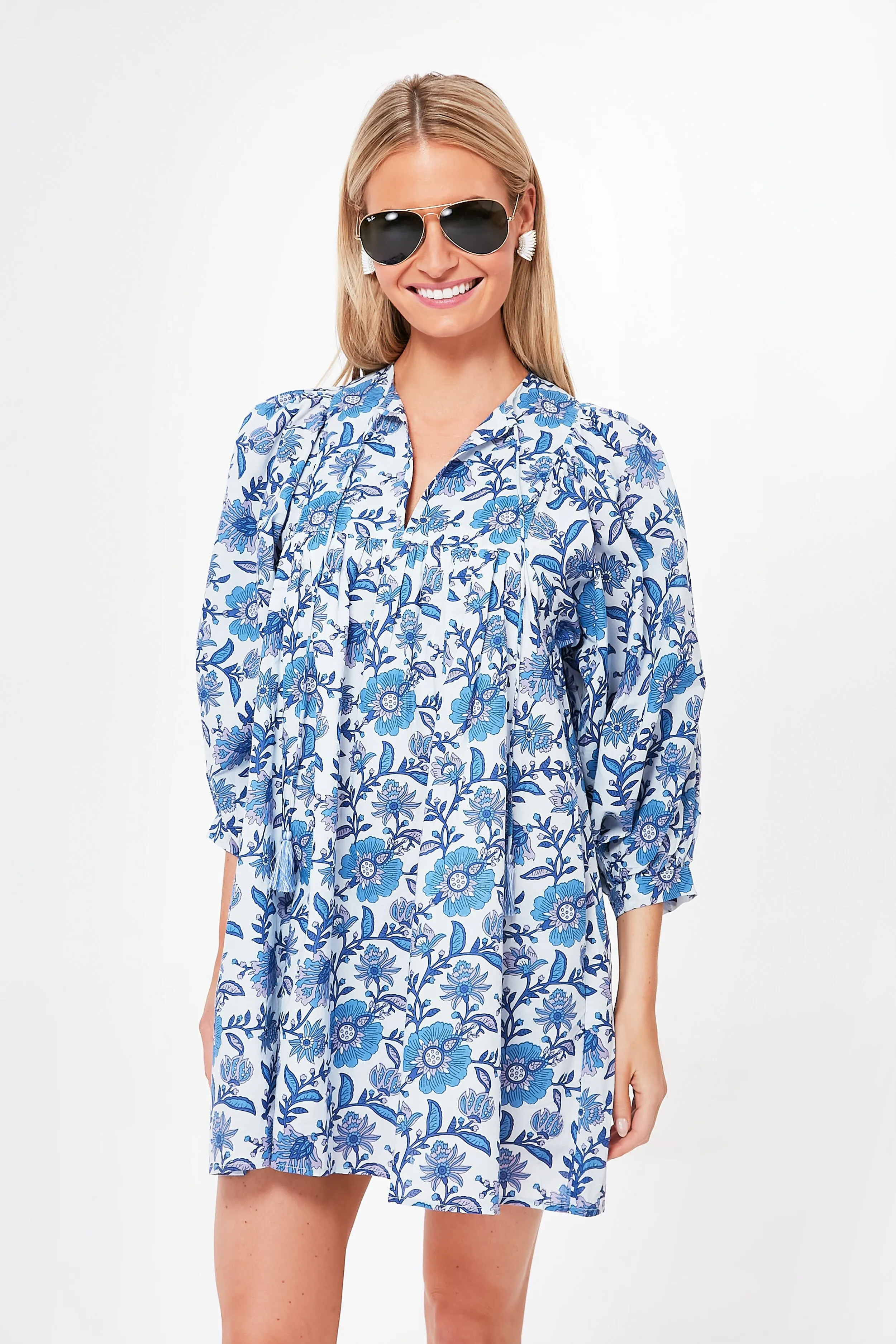 Blue Floral Daisy Dress sold by Tuckernuck product image thumbnail 2