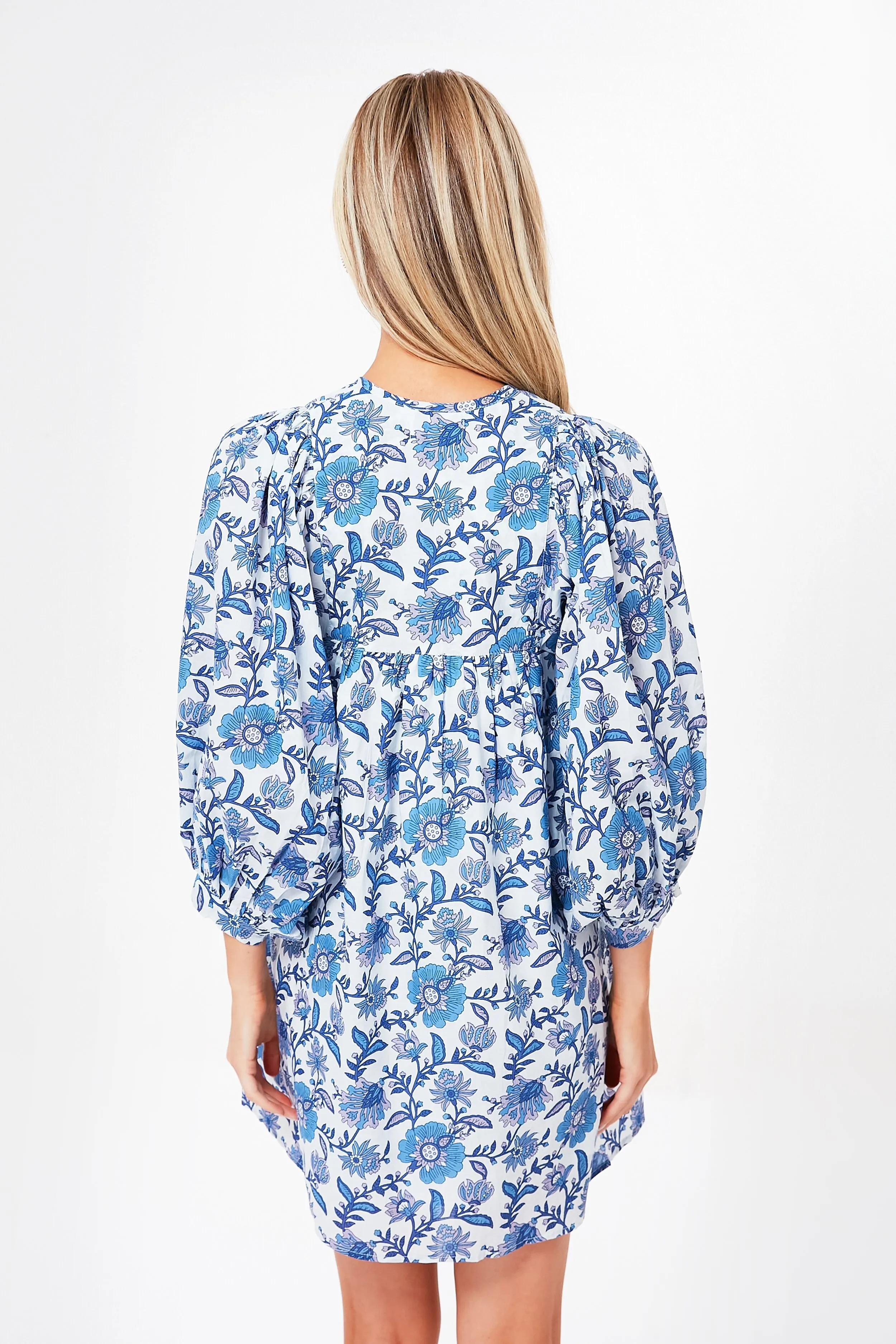 Blue Floral Daisy Dress sold by Tuckernuck product image thumbnail 4