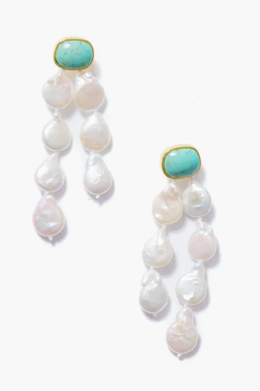 Turquoise Holiday Earrings sold by Tuckernuck